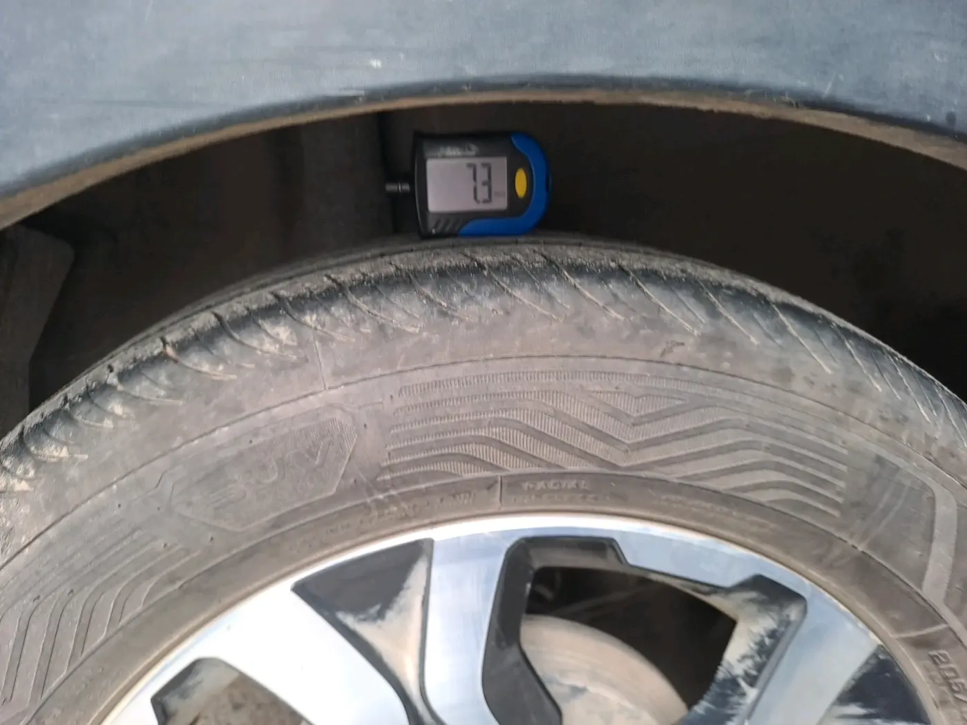 2019 Honda WR-V 1.2L I-VTEC VX MT, Petrol, Manual, 70,201 km, tyre