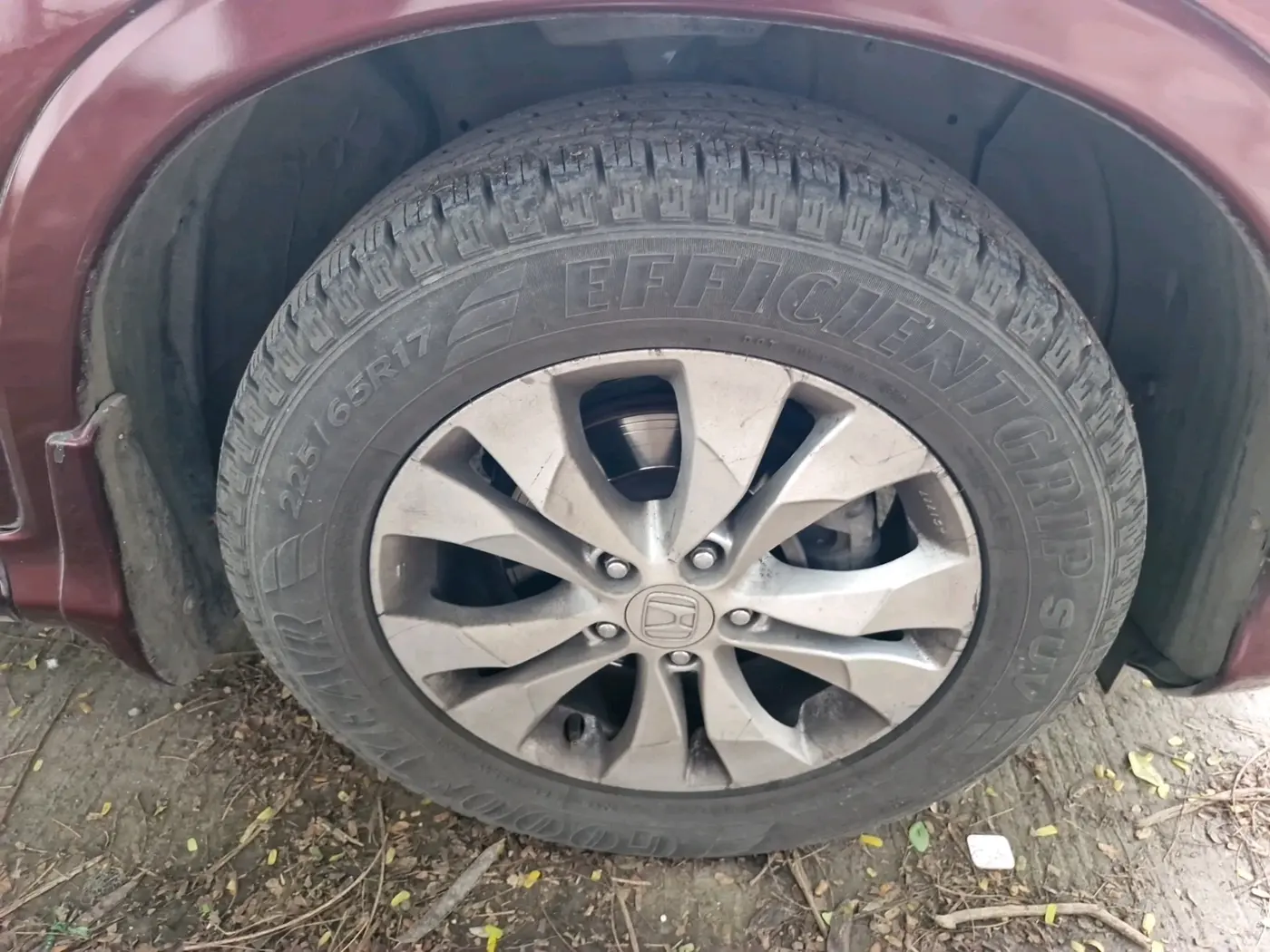 2015 Honda CRV 2.4L 2WD AT, Petrol, Automatic, 86,395 km, tyre