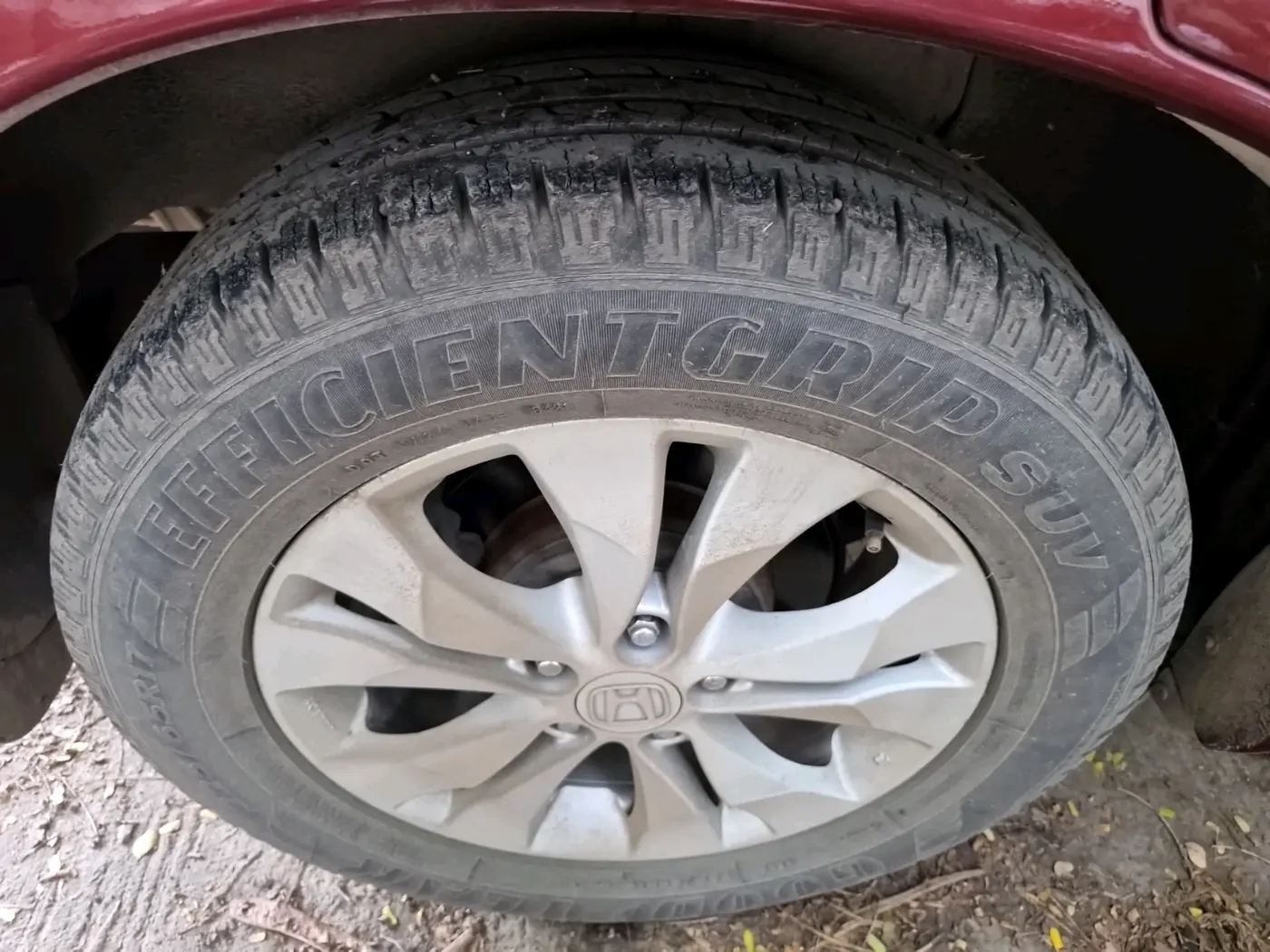 2015 Honda CRV 2.4L 2WD AT, Petrol, Automatic, 86,395 km, tyre