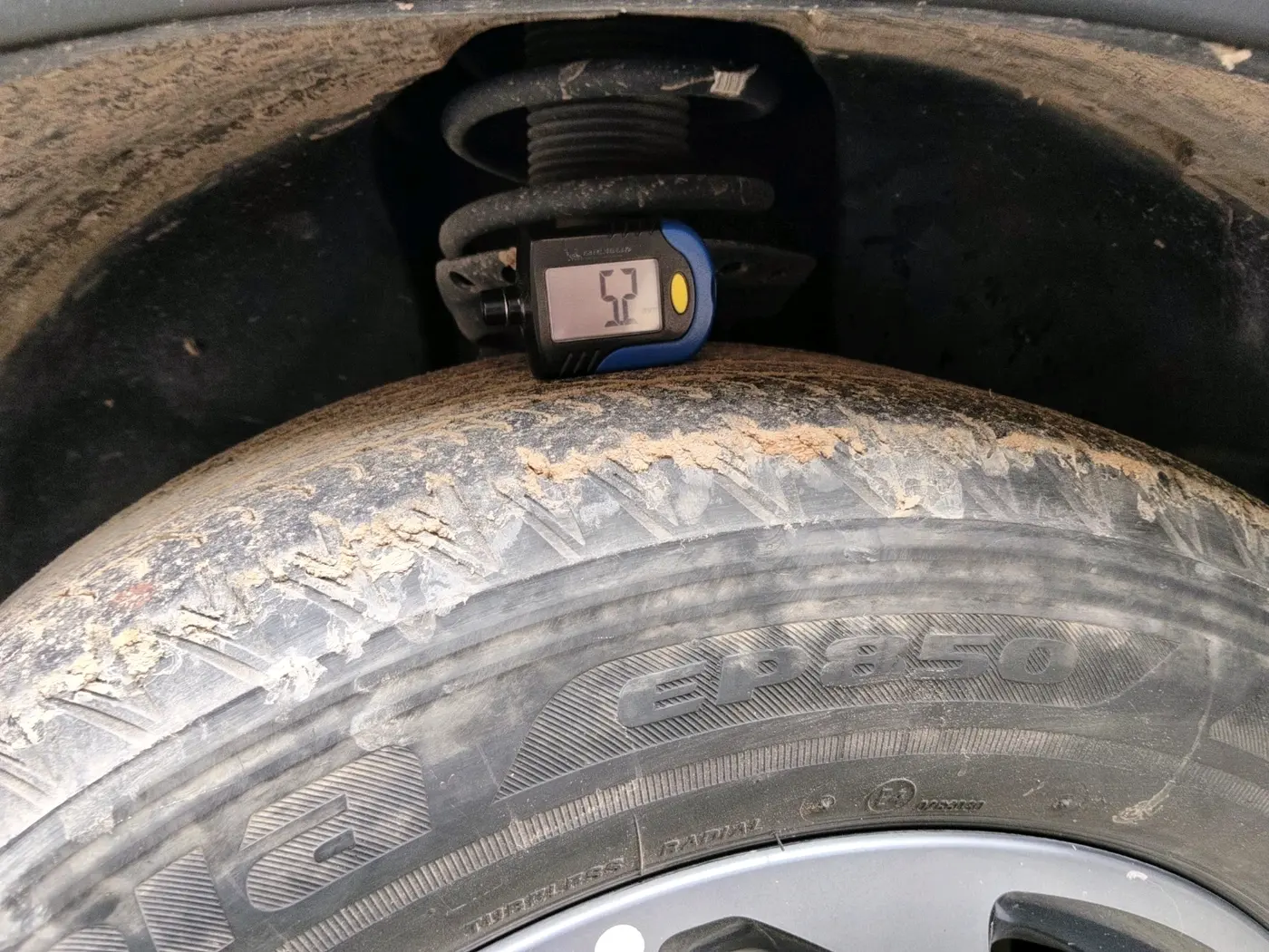 2023 Tata Safari XZA PLUS 6S, Diesel, Automatic, 52,249 km, tyre