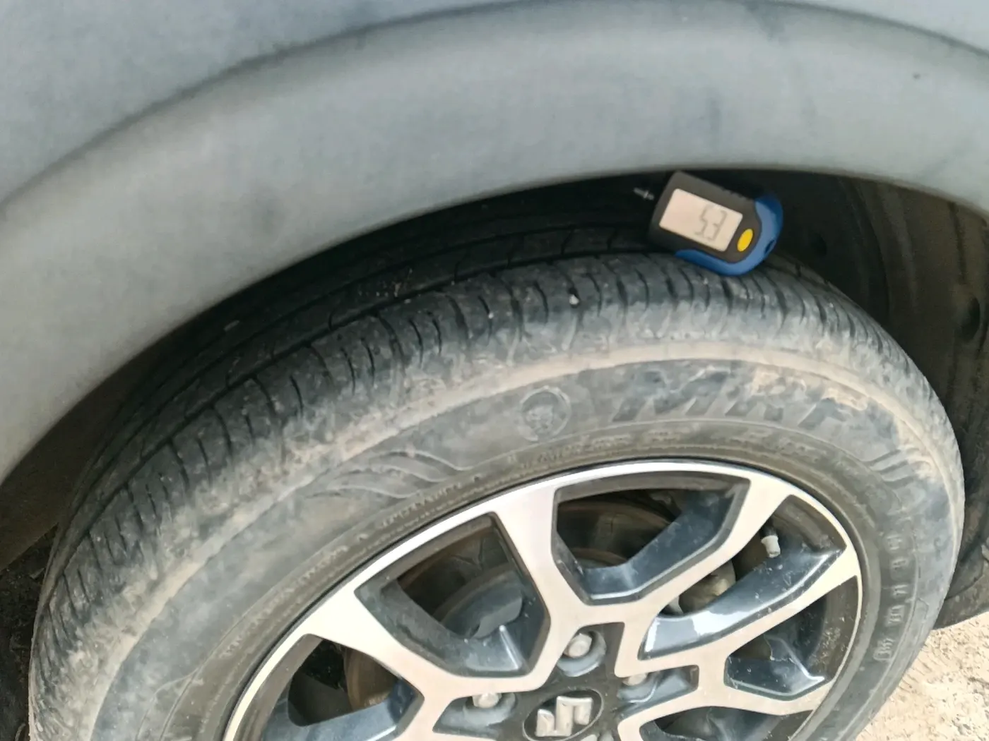 2024 Maruti XL6 ZETA AT, Petrol, Automatic, 19,067 km, tyre
