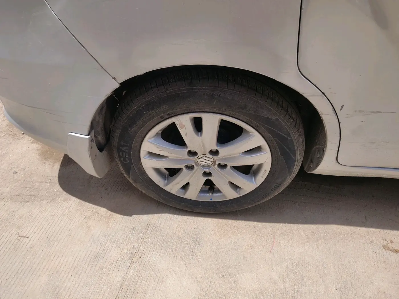 2015 Maruti Ertiga ZDI + SHVS, Diesel, Manual, 1,33,325 km, tyre