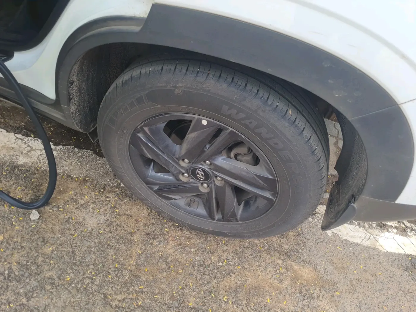 2023 Hyundai Creta S PLUS KNIGHT 1.5 PETROL, Petrol, Manual, 79,961 km, tyre
