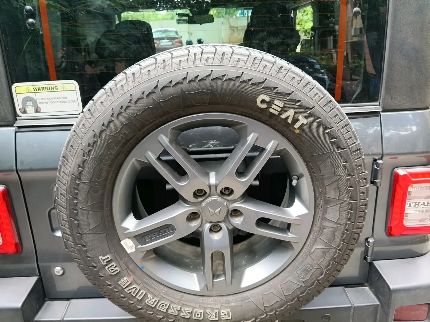 2024 Mahindra Thar LX D HT 2WD MT, Diesel, Manual, 14,890 km, tyre