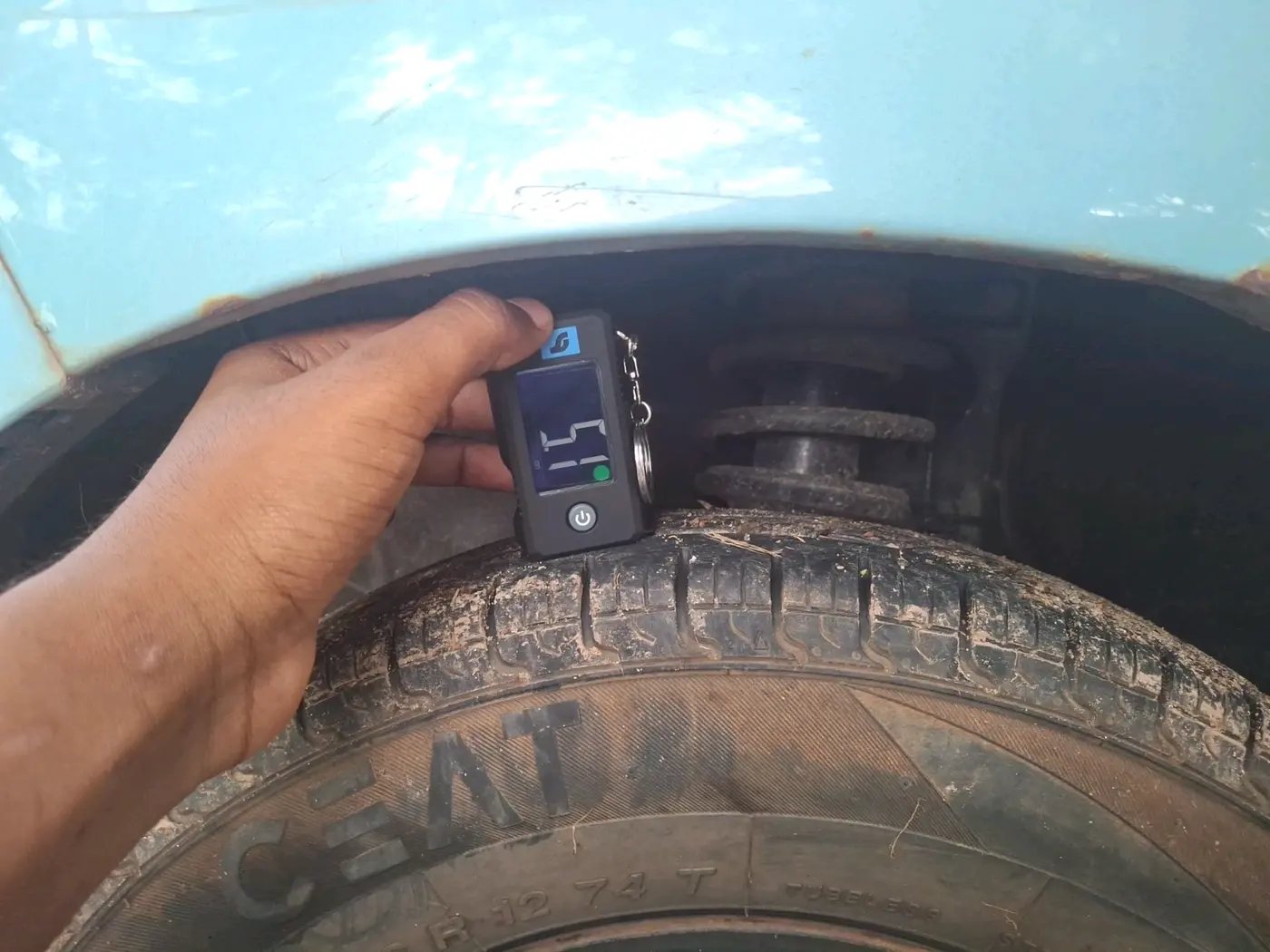 2012 Maruti Alto 800 LXI, Petrol, Manual, 1,98,344 km, tyre