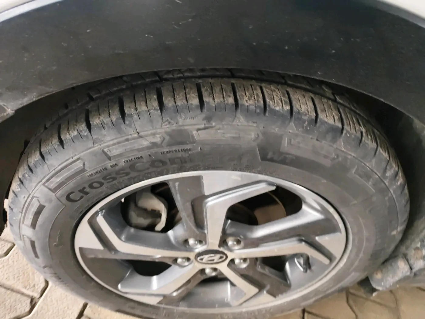 2018 Hyundai Creta E PLUS 1.4 DIESEL, Diesel, Manual, 1,47,783 km, tyre