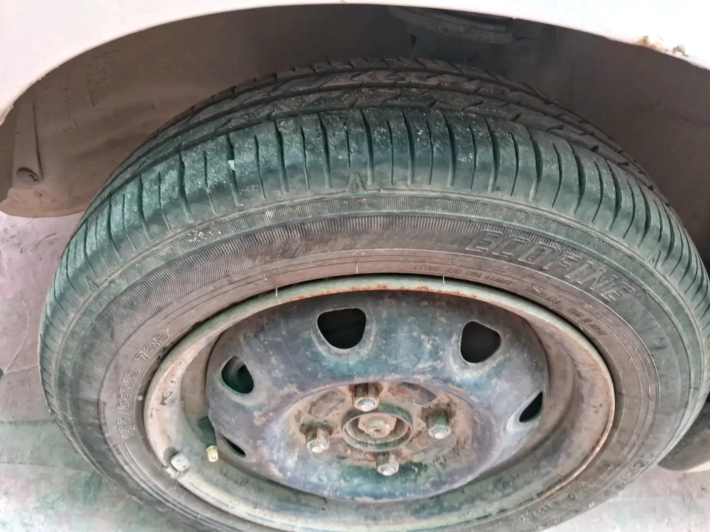 2012 Maruti Alto K10 VXI, Petrol, Manual, 87,429 km, tyre
