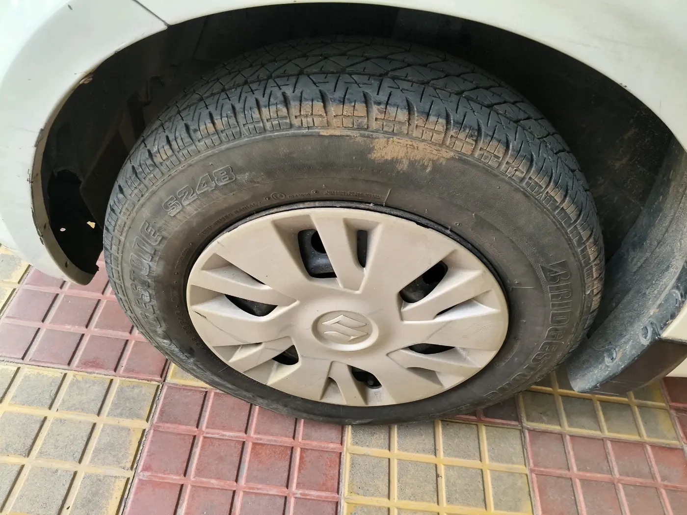 2012 Maruti Swift VDI, Diesel, Manual, 1,47,934 km, tyre