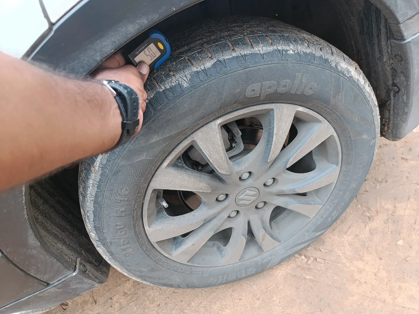 2019 Maruti S Cross ZETA 1.3, Diesel, Manual, 1,29,269 km, tyre