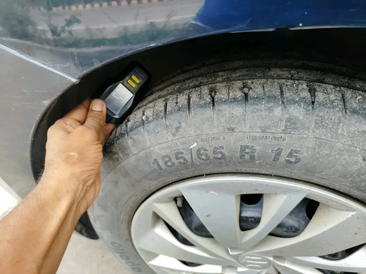 2022 Maruti Baleno DELTA PETROL 1.2, Petrol, Manual, 58,710 km, tyre