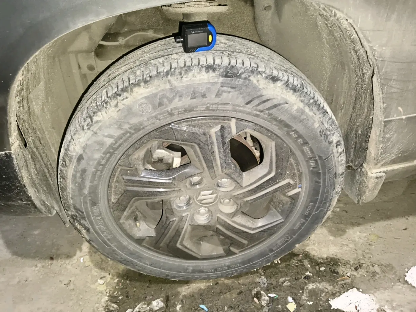 2024 Maruti BREZZA ZXI S-CNG, CNG, Manual, 43,856 km, tyre