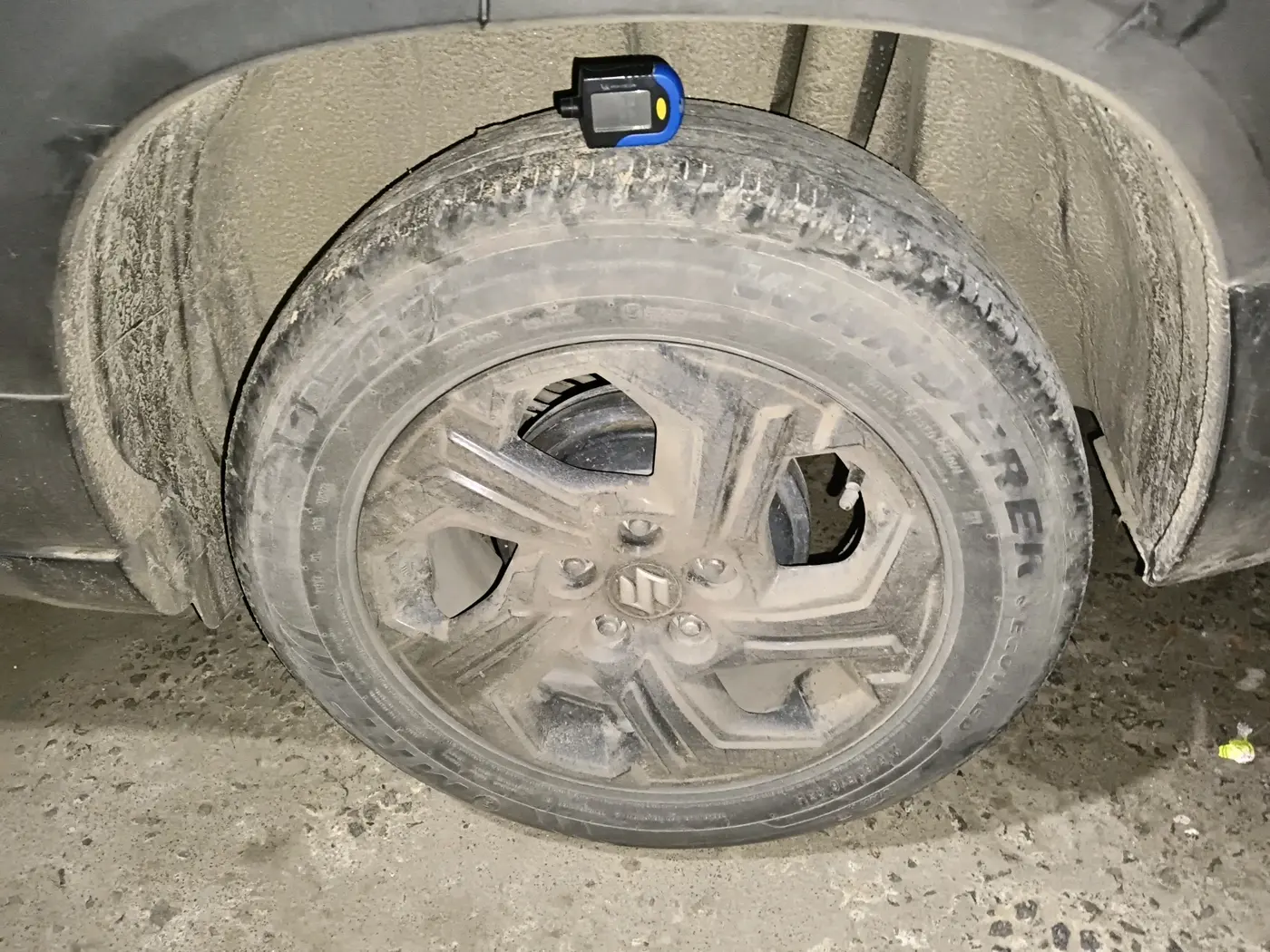 2024 Maruti BREZZA ZXI S-CNG, CNG, Manual, 43,856 km, tyre