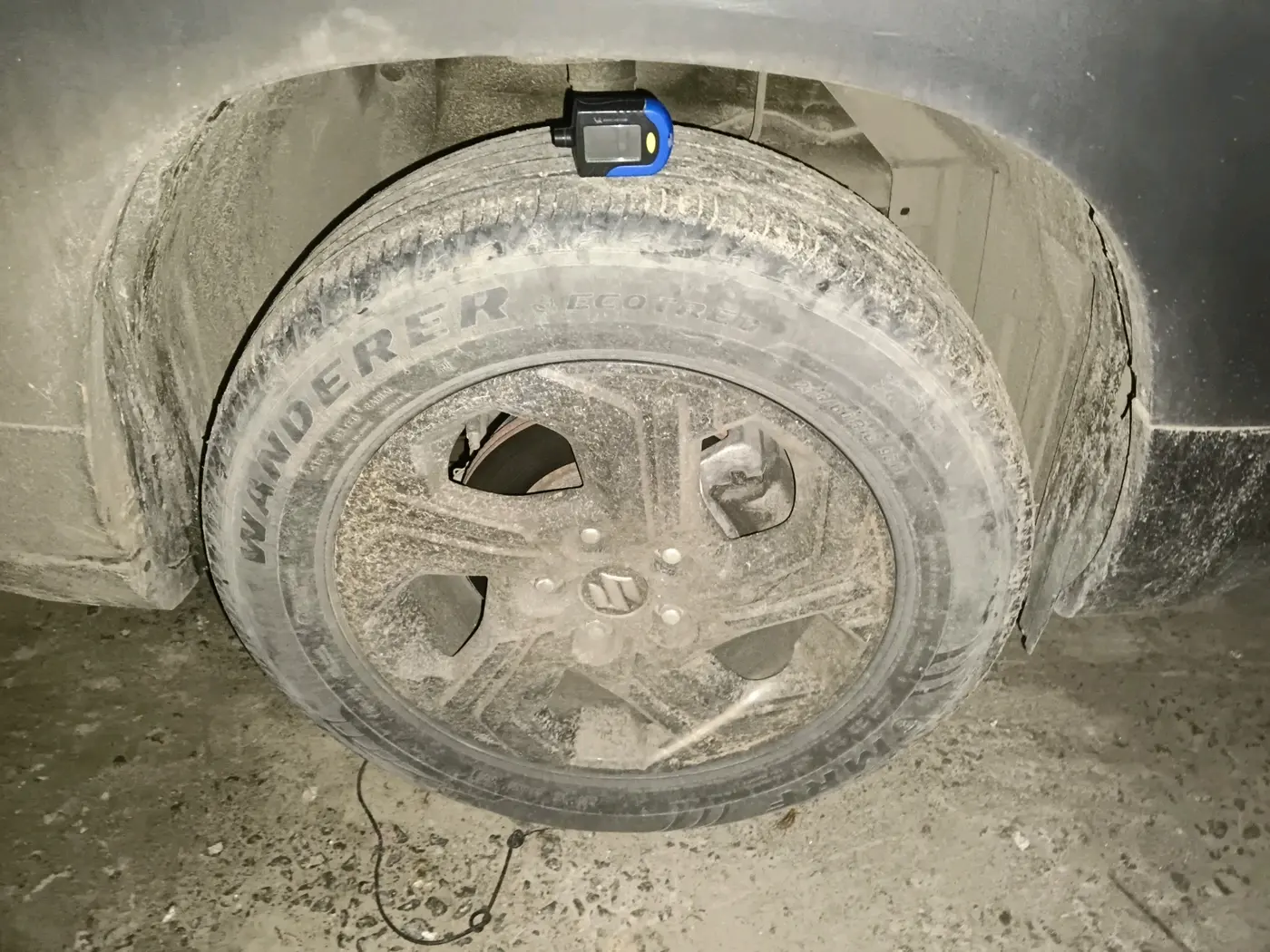 2024 Maruti BREZZA ZXI S-CNG, CNG, Manual, 43,856 km, tyre