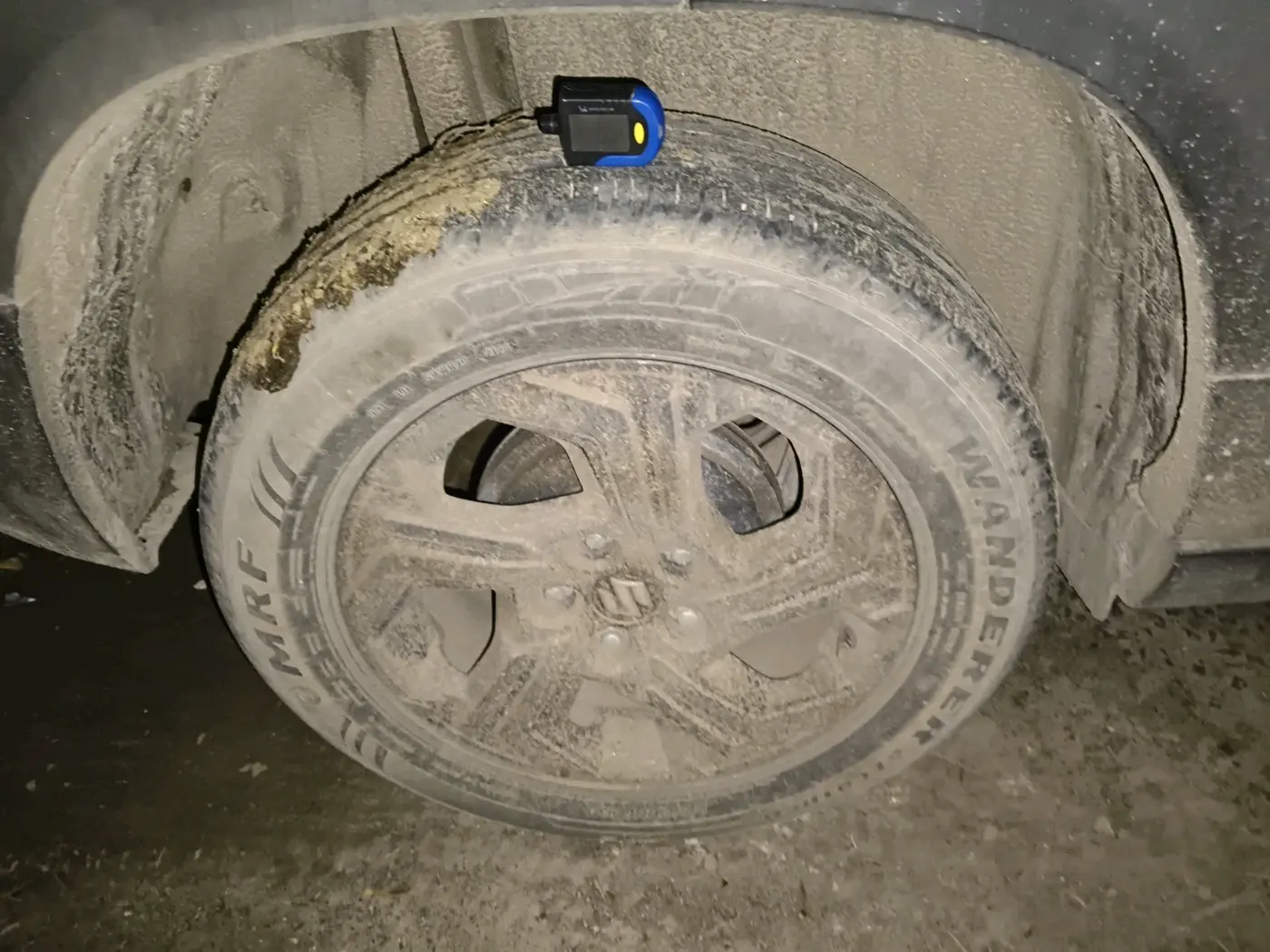 2024 Maruti BREZZA ZXI S-CNG, CNG, Manual, 43,856 km, tyre
