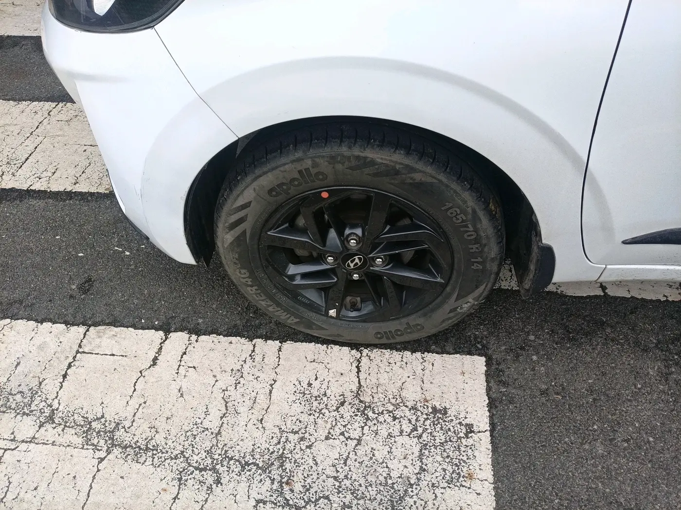 2021 Hyundai GRAND I10 NIOS SPORTZ 1.2 KAPPA VTVT CNG, CNG, Manual, 99,427 km, tyre