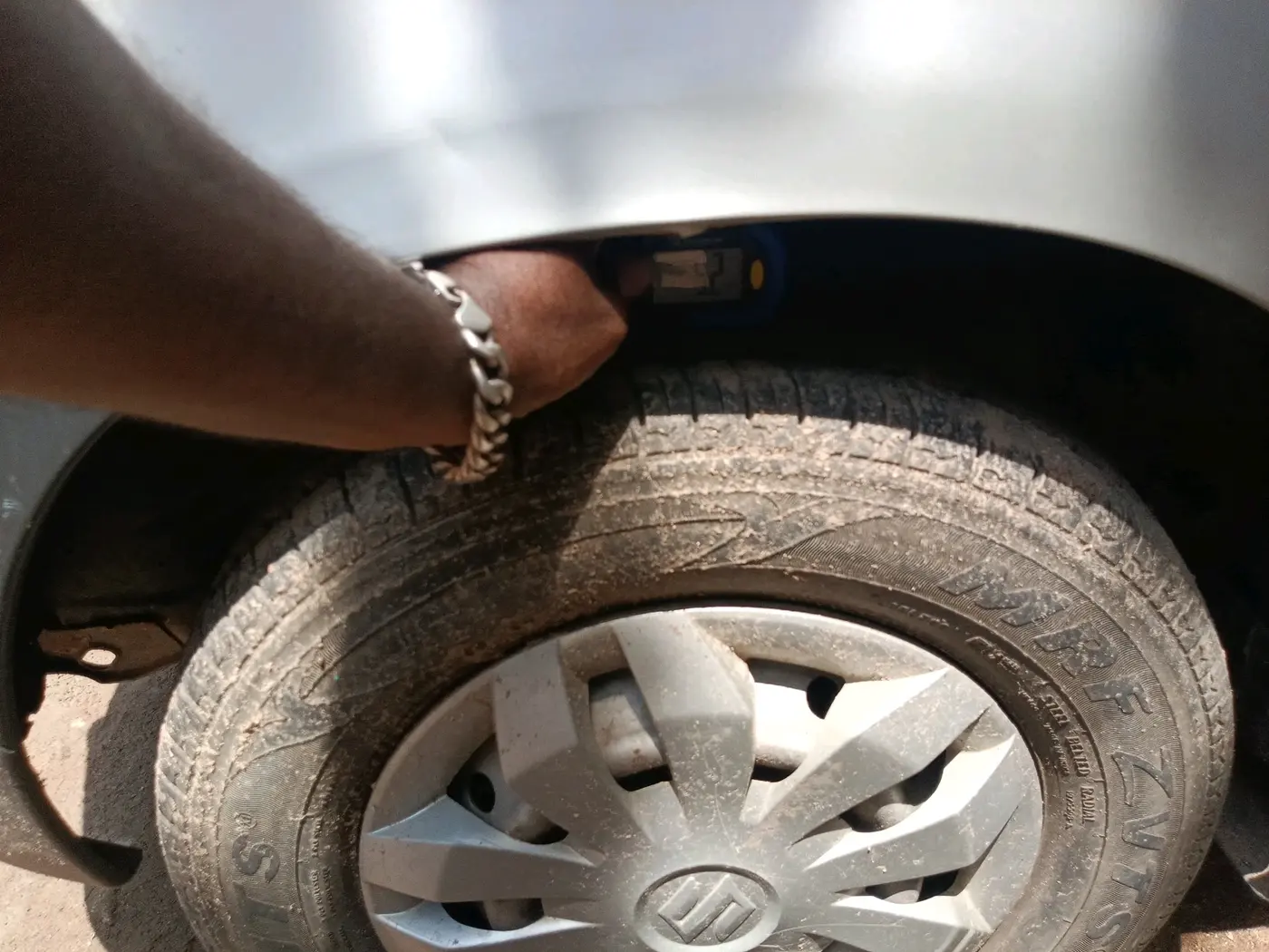 2012 Maruti Alto LXI, Petrol, Manual, 26,826 km, tyre