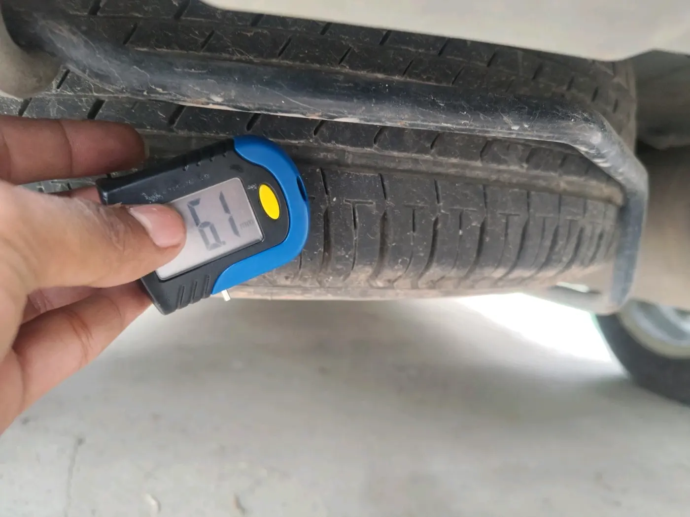 2021 Maruti XL6 ZETA MT, Petrol, Manual, 96,929 km, tyre