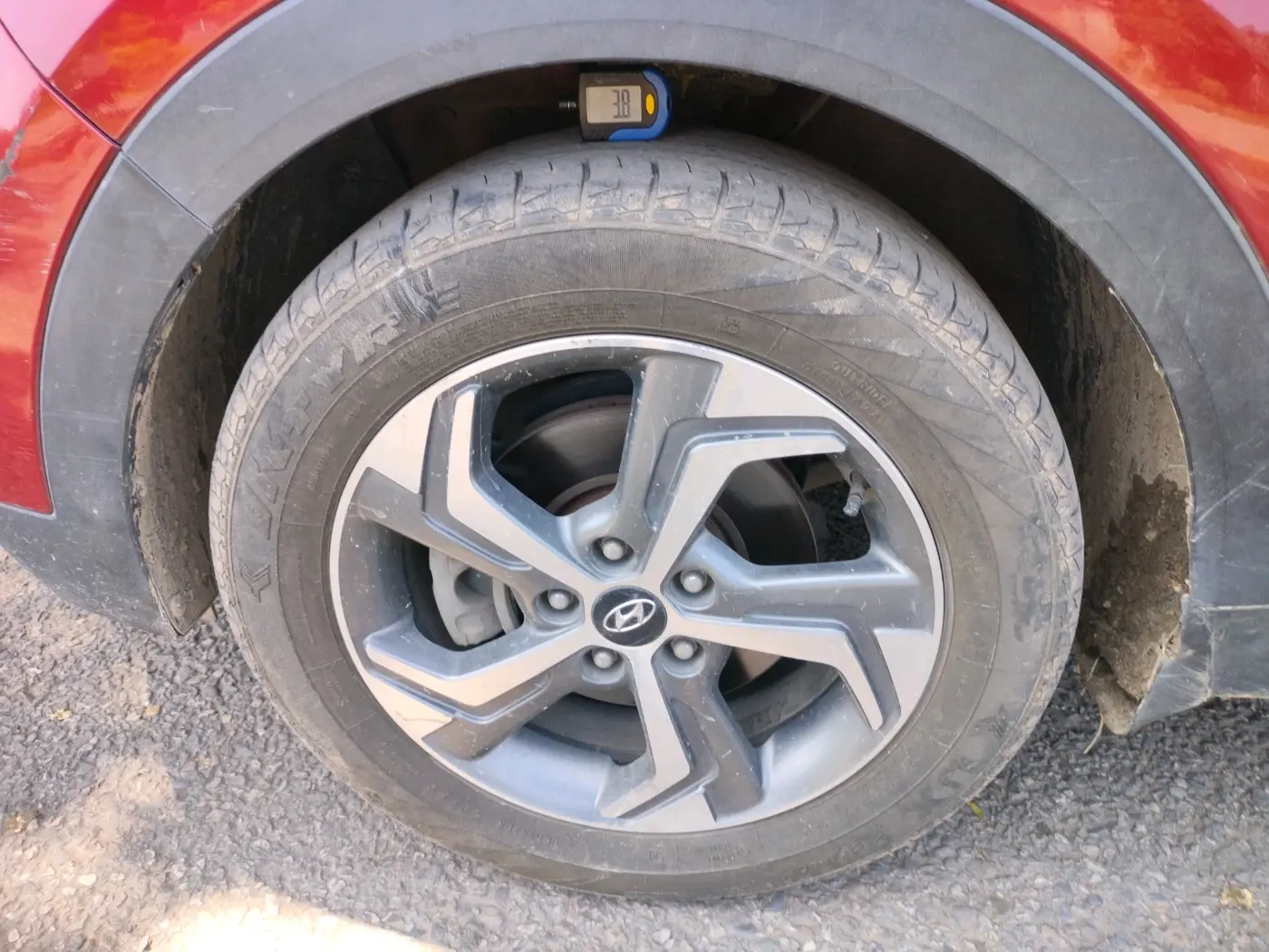 2018 Hyundai Creta SX AT 1.6 PETROL, Petrol, Automatic, 71,973 km, tyre