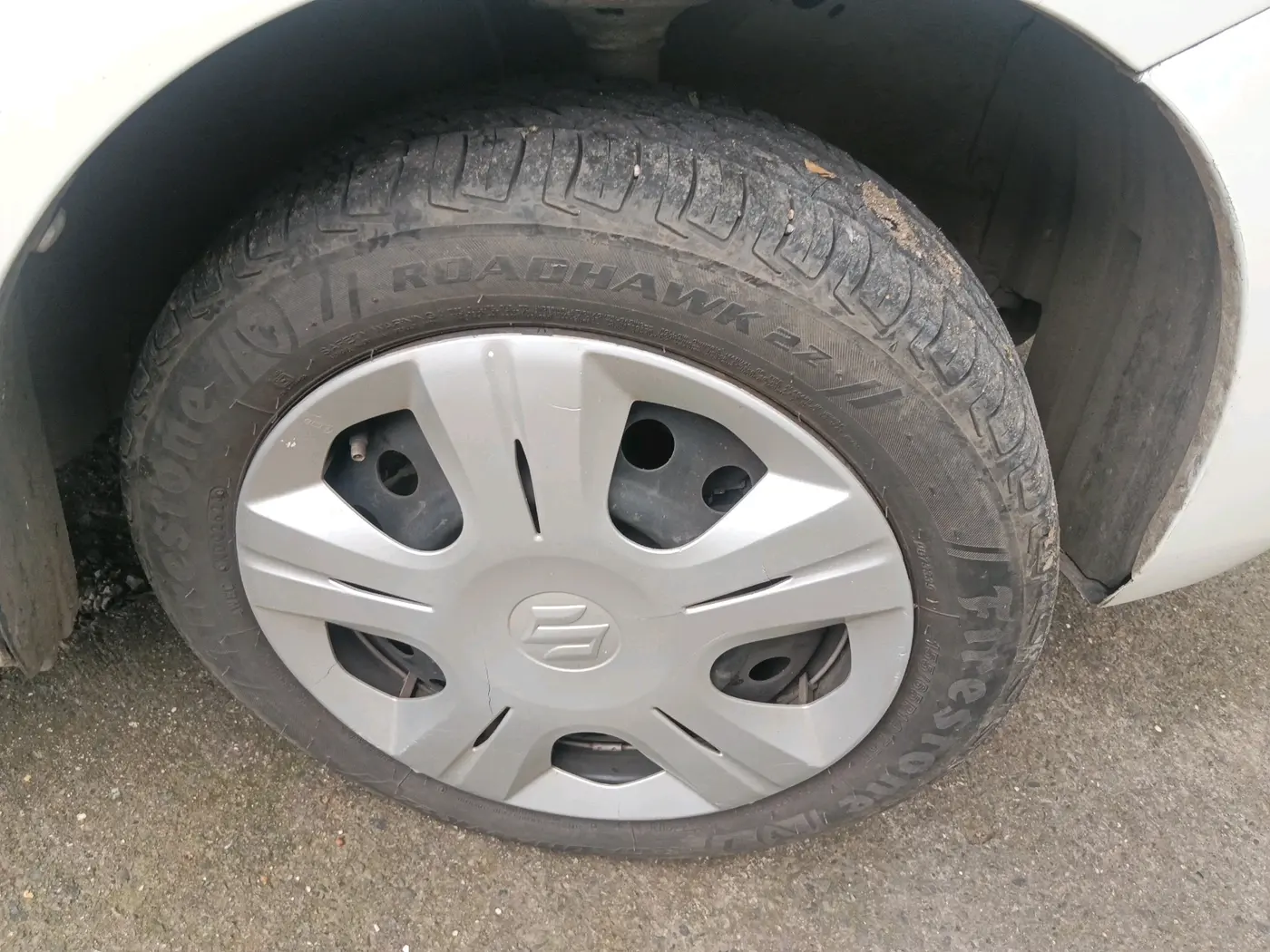 2014 Maruti Wagon R 1.0 VXI, CNG, Manual, 79,045 km, tyre