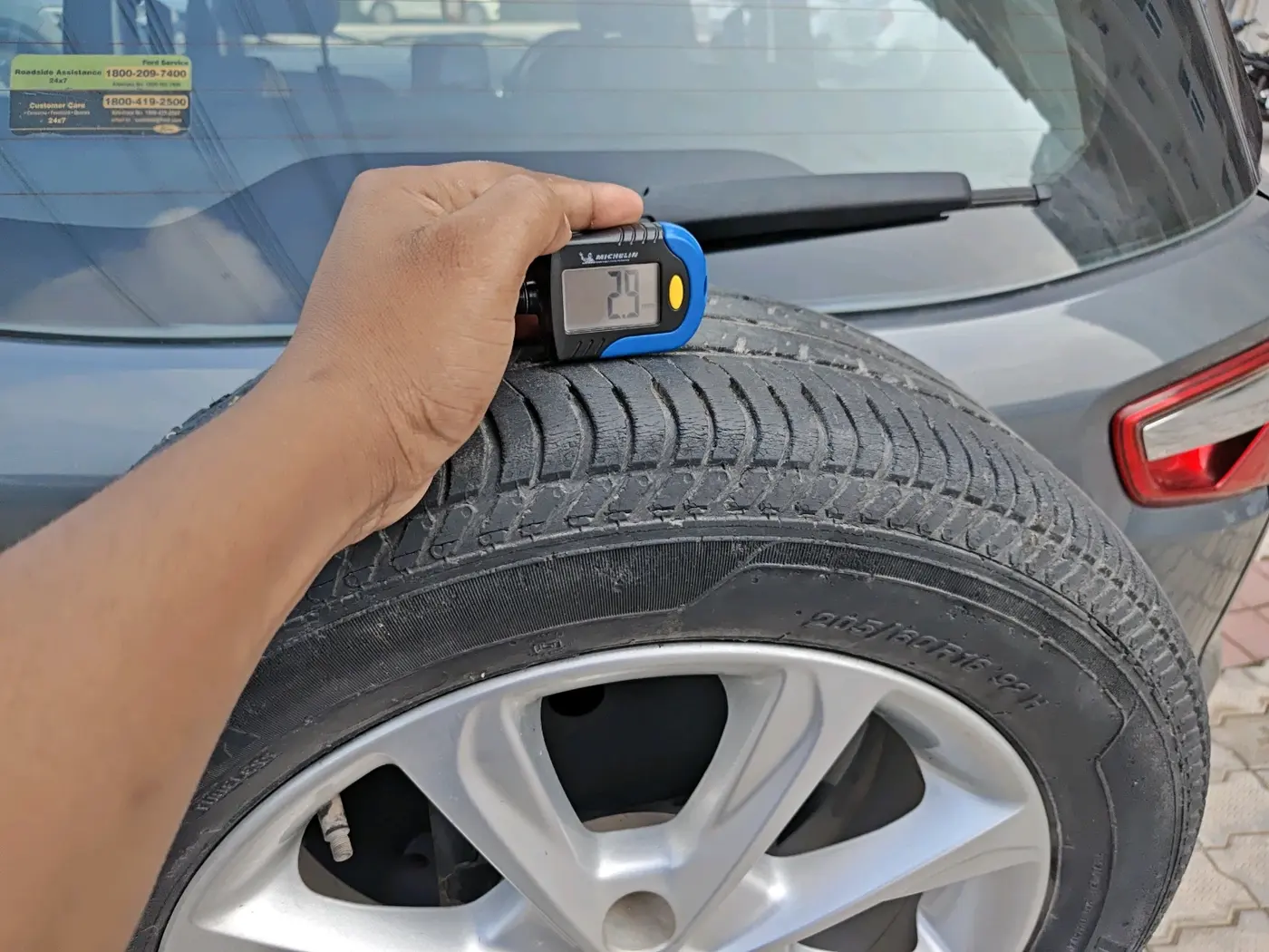 2018 Ford Ecosport TITANIUM 1.5L PETROL, Petrol, Manual, 54,176 km, tyre