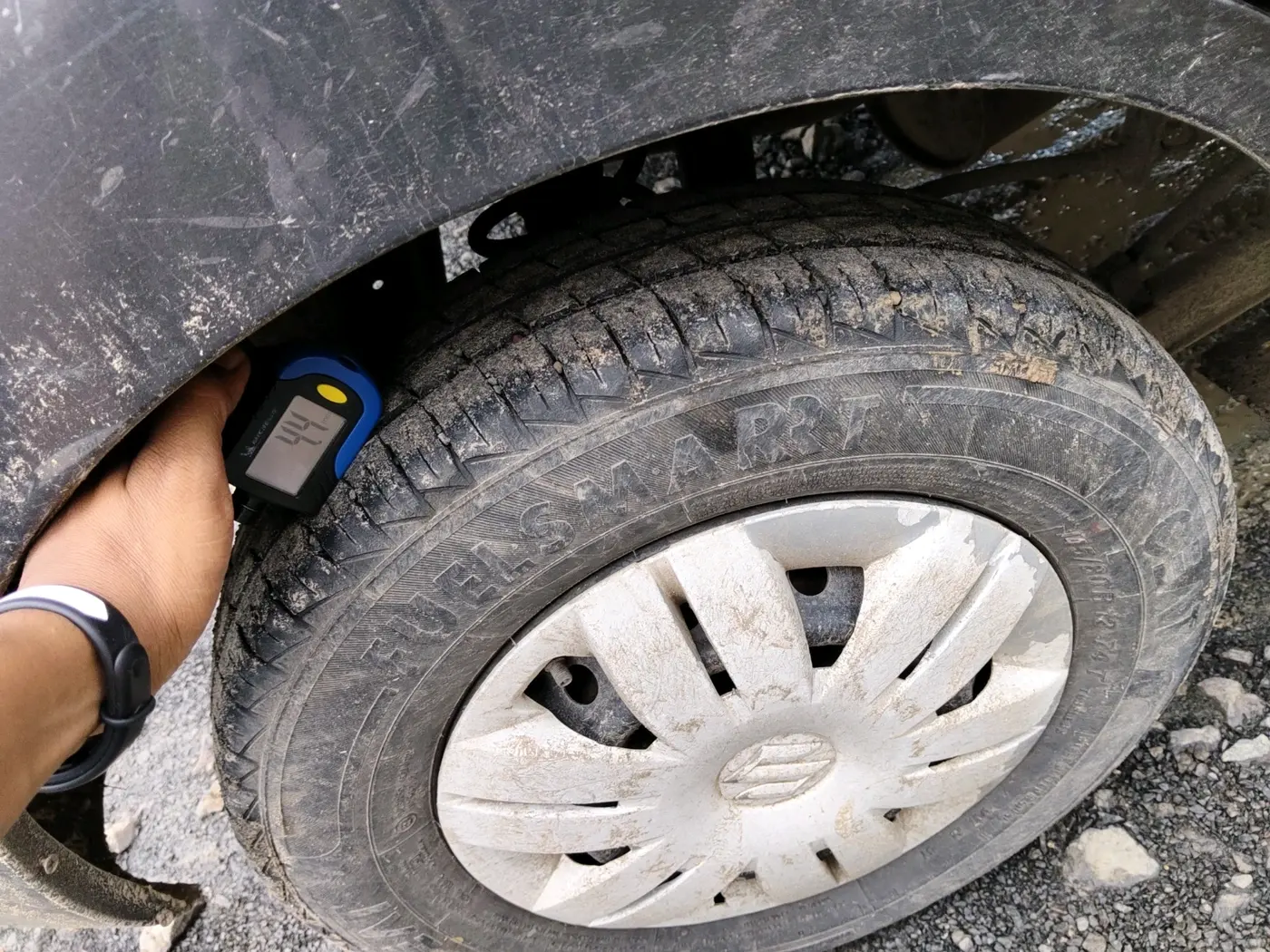 2019 Maruti Alto LXI, Petrol, Manual, 68,551 km, tyre