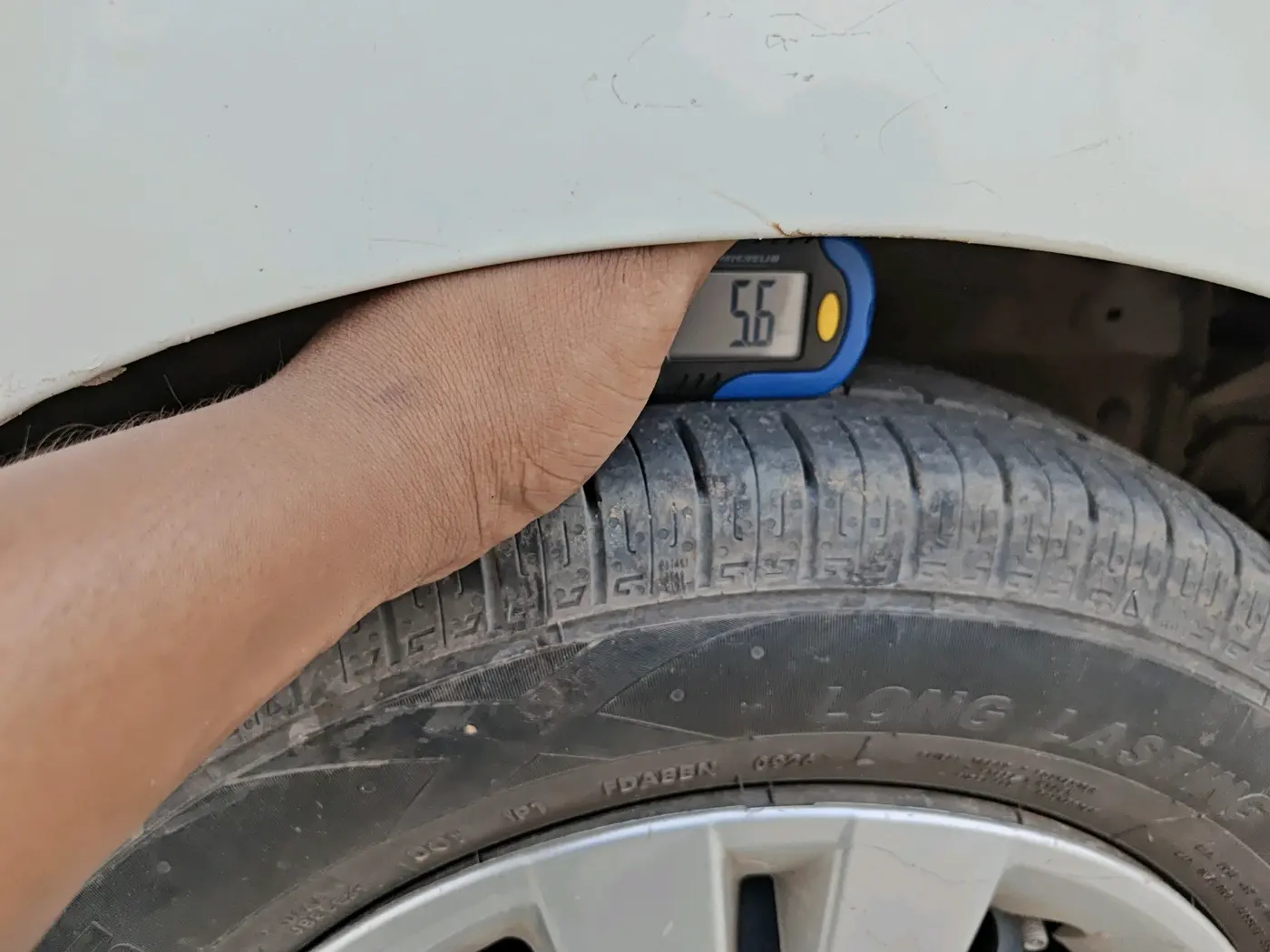 2019 Maruti Celerio VXI (O) CNG, CNG, Manual, 1,15,332 km, tyre