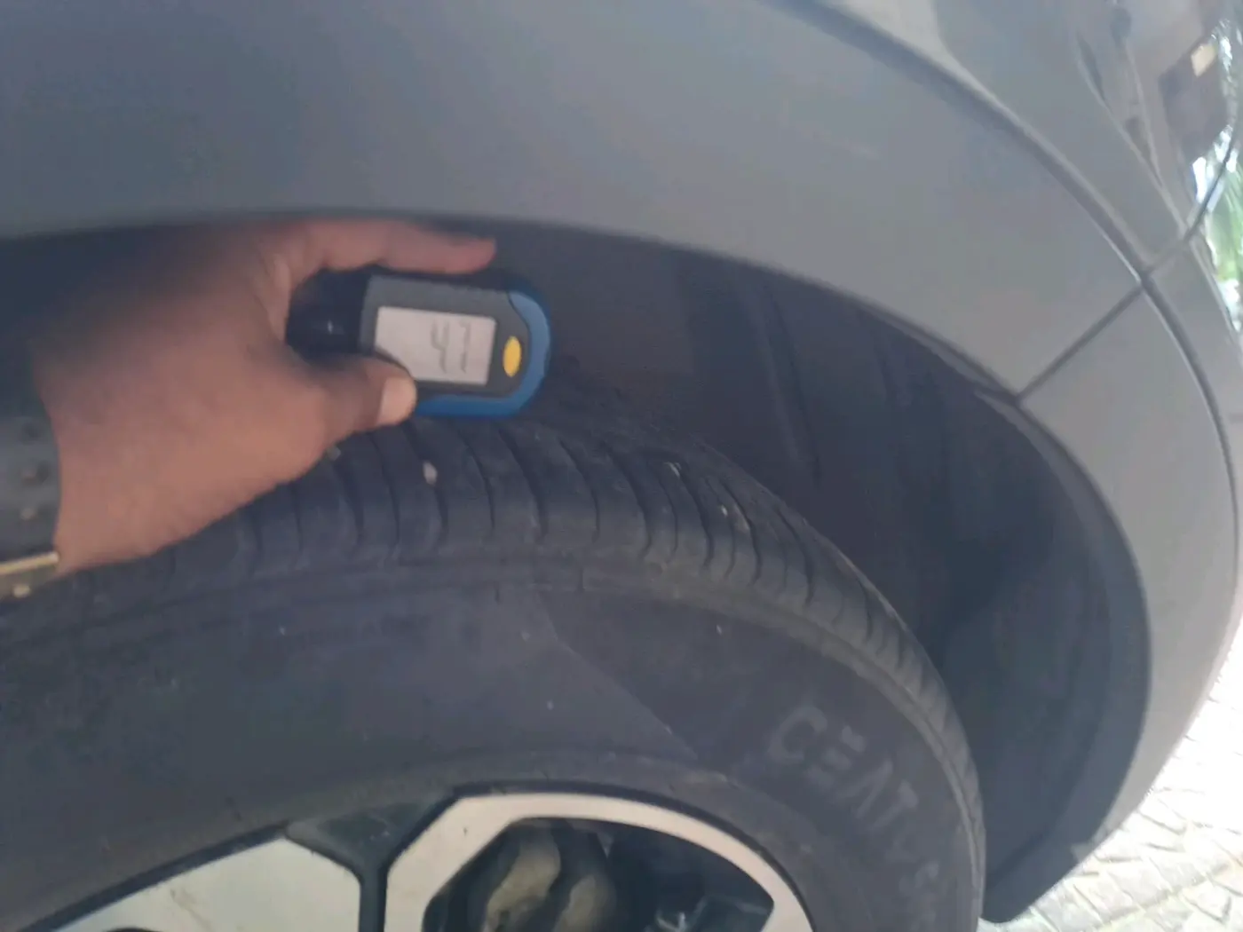 2021 Tata NEXON XZA PLUS PETROL, Petrol, Automatic, 38,144 km, tyre