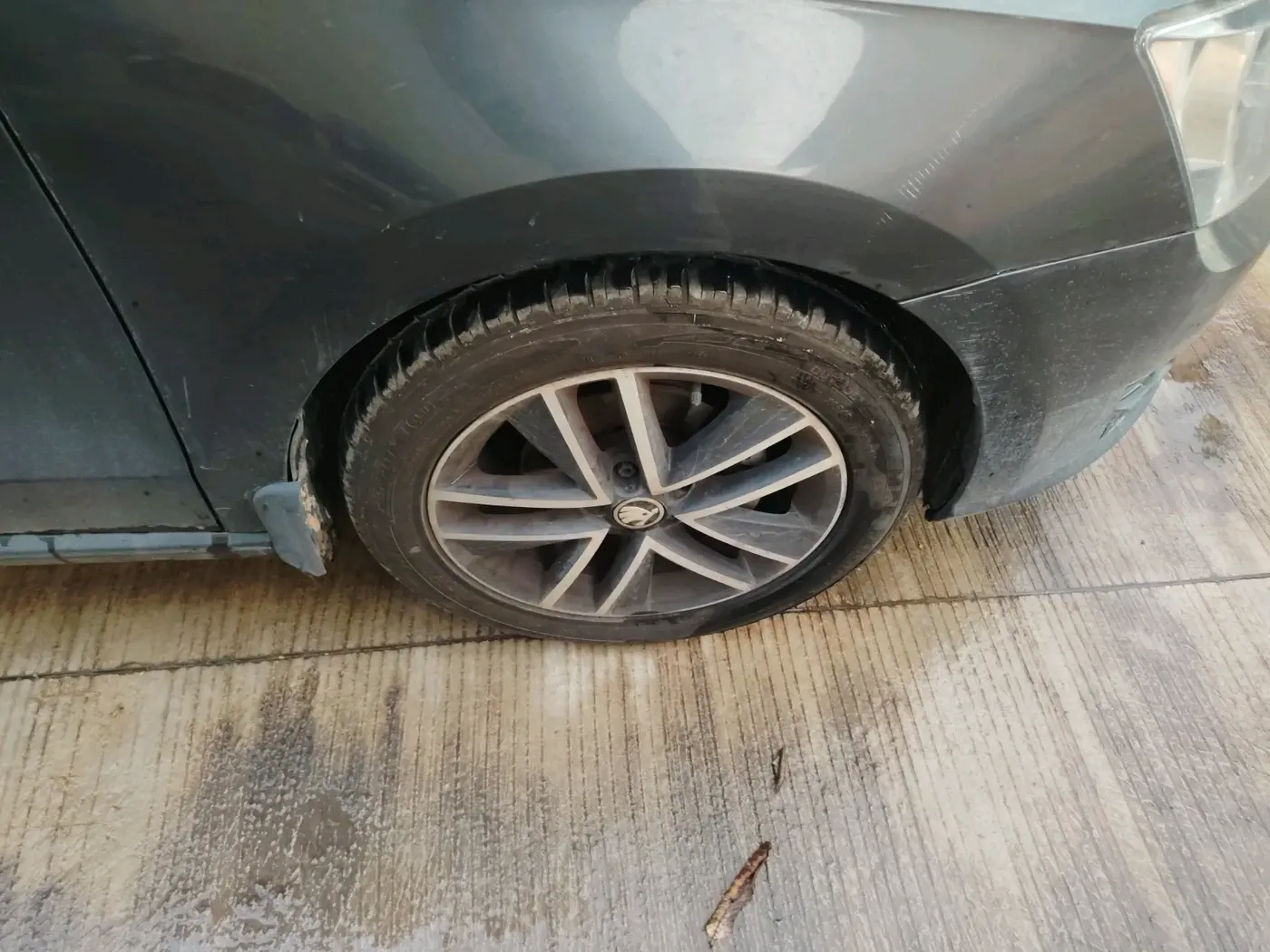 2021 Skoda Rapid ACTIVE 1.0 TSI, Petrol, Manual, 47,804 km, tyre