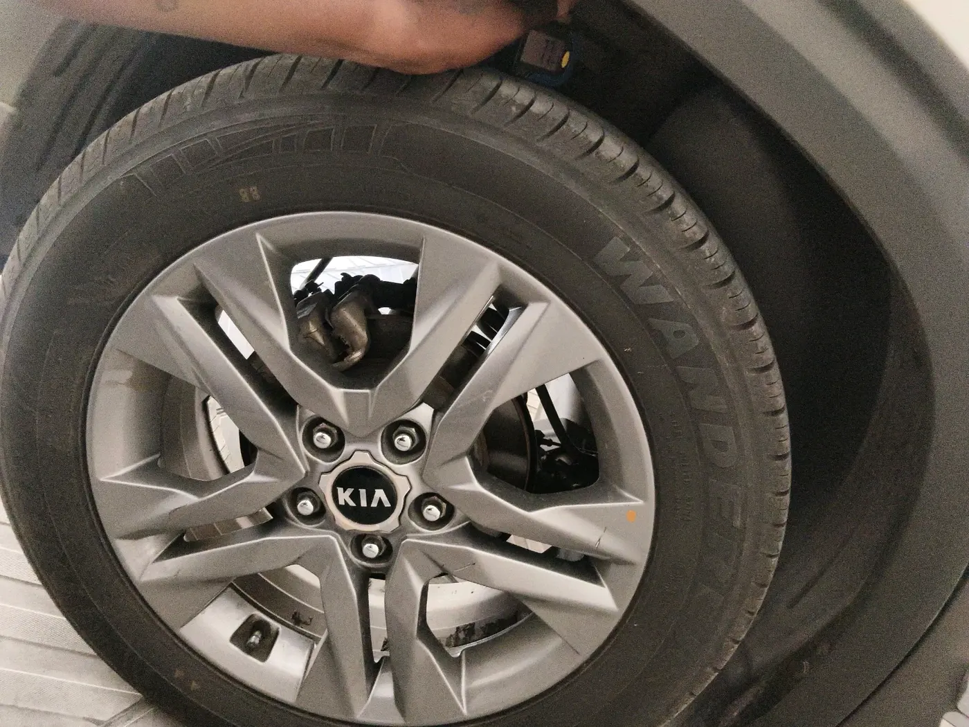 2020 KIA SELTOS HTX PLUS AT1.5 DIESEL, Diesel, Automatic, 1,11,876 km, tyre