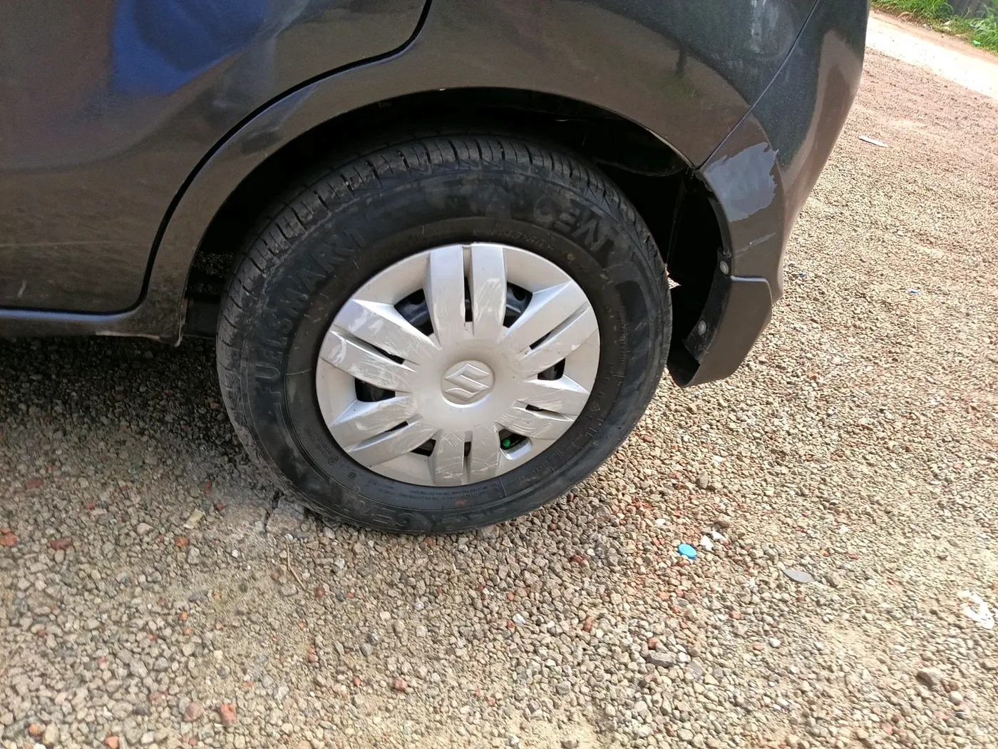 2022 Maruti Alto LXI O, CNG, Manual, 58,628 km, tyre