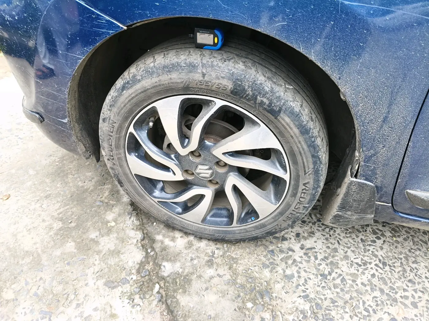 2019 Maruti Baleno ZETA PETROL 1.2, CNG, Manual, 1,30,536 km, tyre