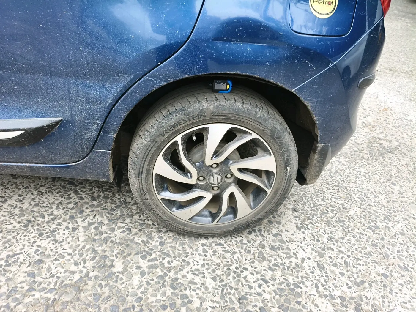 2019 Maruti Baleno ZETA PETROL 1.2, CNG, Manual, 1,30,536 km, tyre