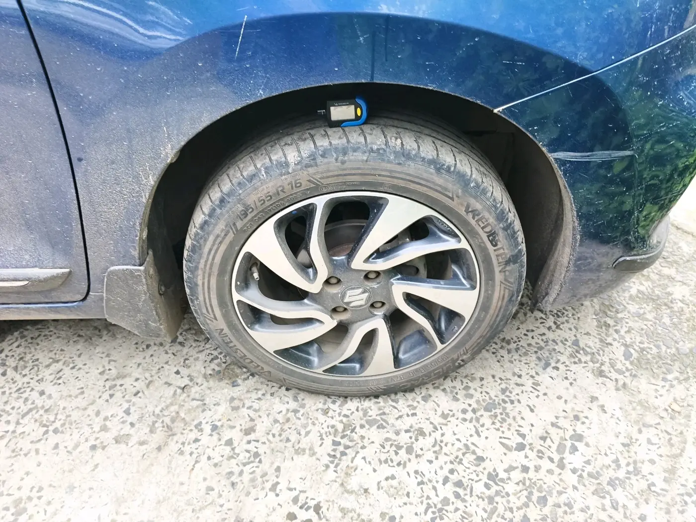 2019 Maruti Baleno ZETA PETROL 1.2, CNG, Manual, 1,30,536 km, tyre