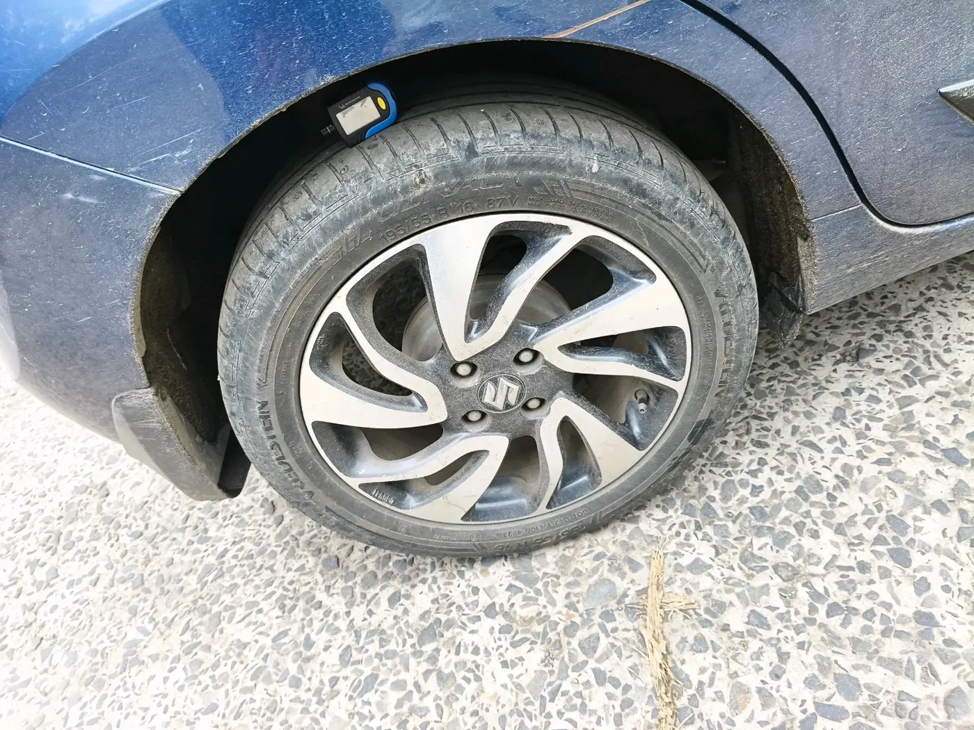 2019 Maruti Baleno ZETA PETROL 1.2, CNG, Manual, 1,30,536 km, tyre