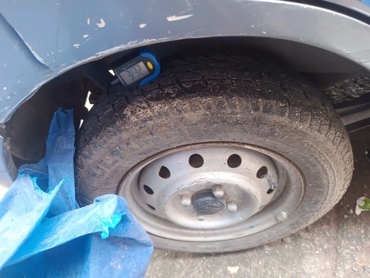 2014 Maruti Wagon R 1.0 LXI, Petrol, Manual, 35,418 km, tyre