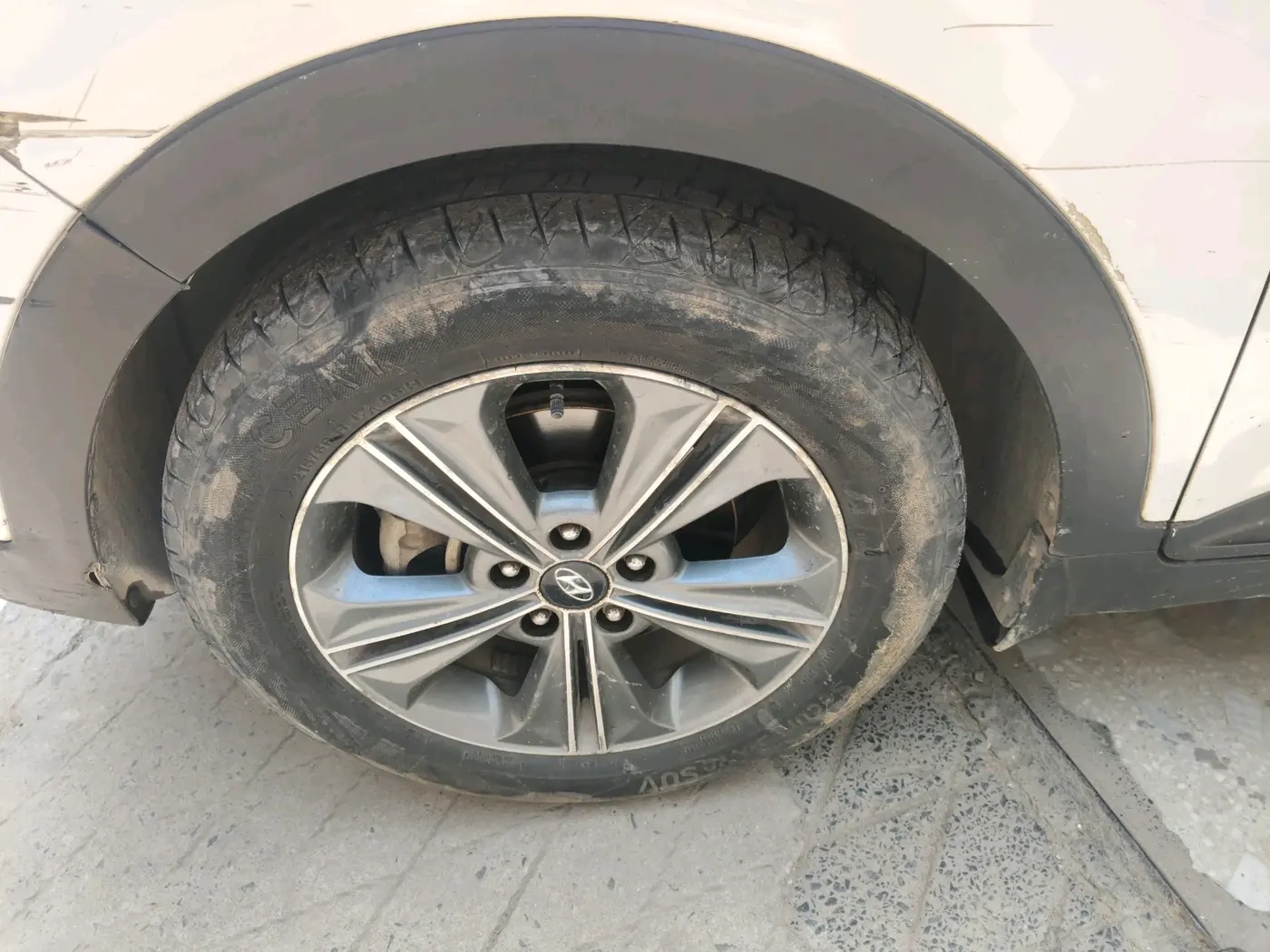 2017 Hyundai Creta SX PLUS AT 1.6 DIESEL, Diesel, Automatic, 68,546 km, tyre