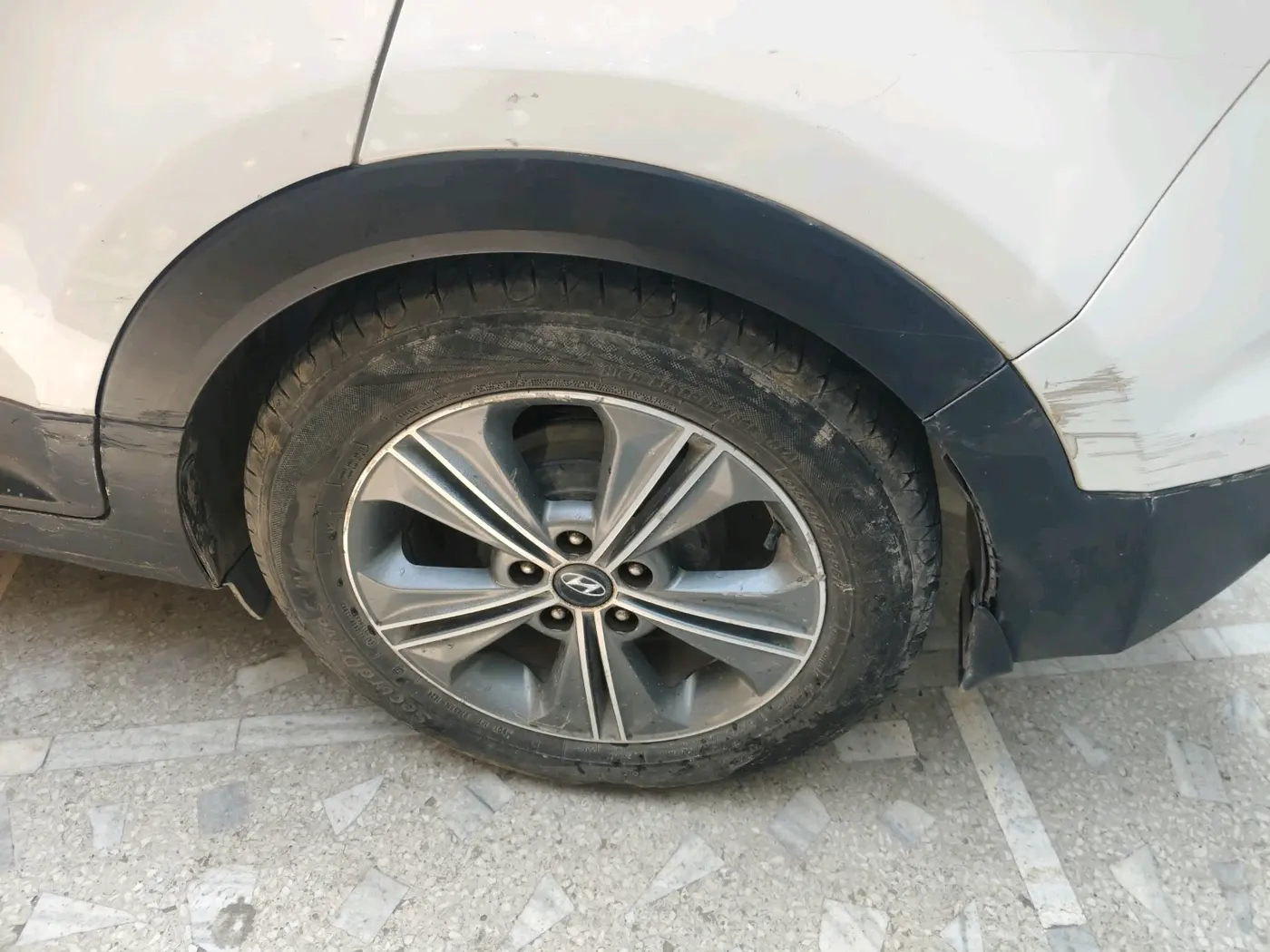 2017 Hyundai Creta SX PLUS AT 1.6 DIESEL, Diesel, Automatic, 68,546 km, tyre