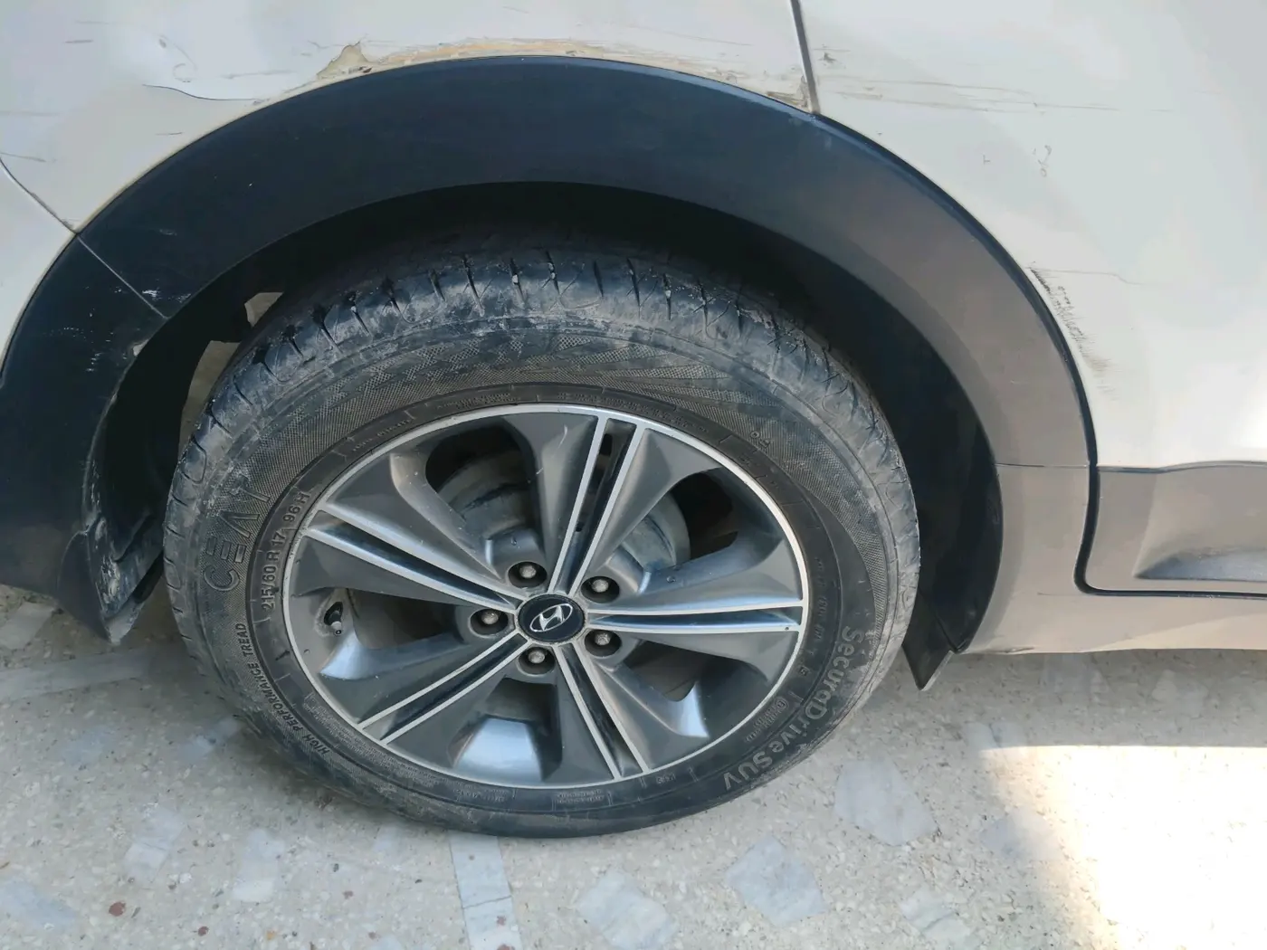 2017 Hyundai Creta SX PLUS AT 1.6 DIESEL, Diesel, Automatic, 68,546 km, tyre