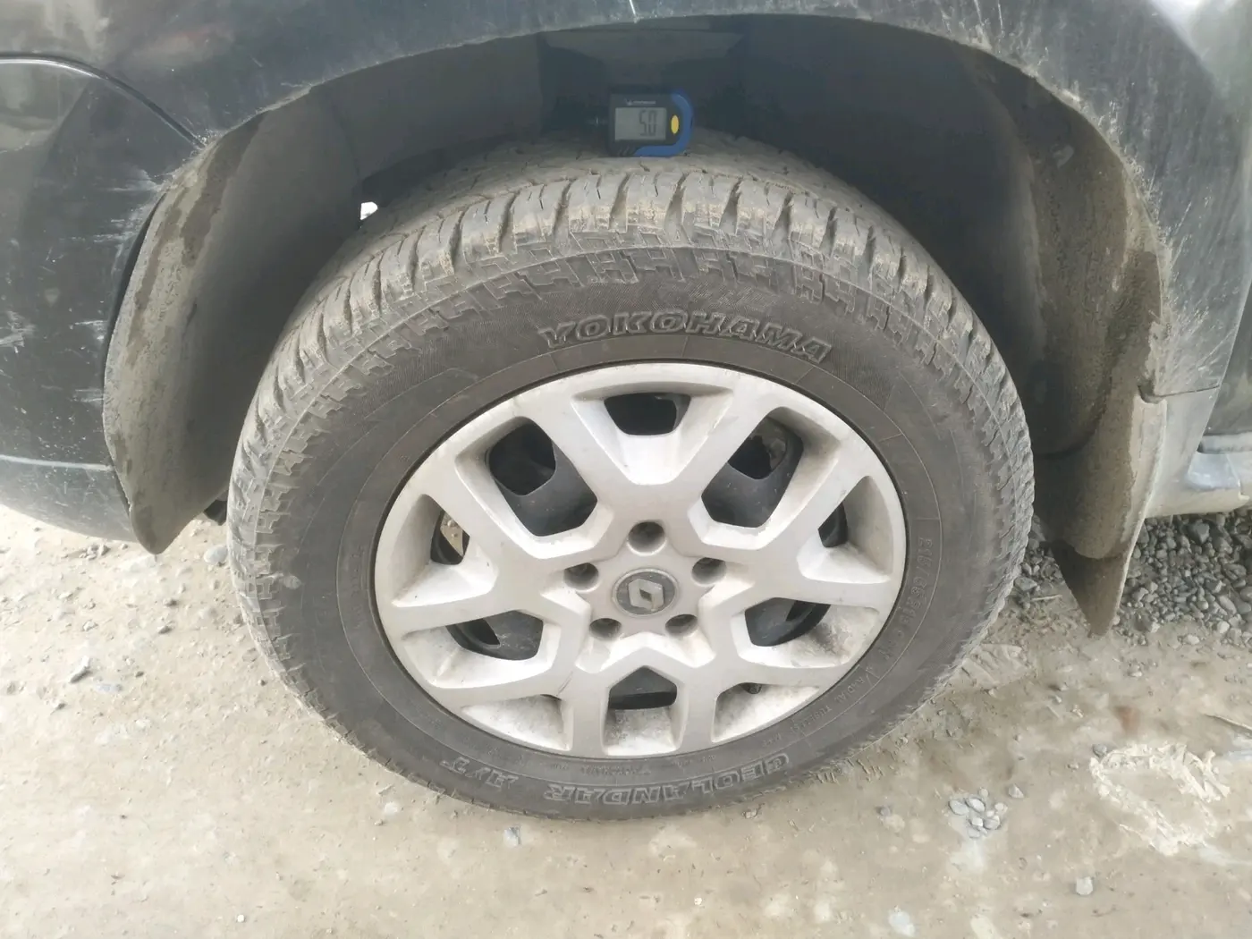 2019 Renault Duster RXE PETROL, Petrol, Manual, 75,491 km, tyre