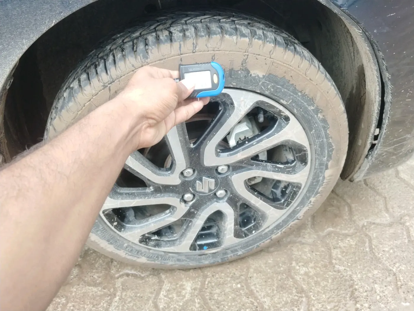 2023 Maruti Baleno ALPHA PETROL 1.2, Petrol, Manual, 38,375 km, tyre