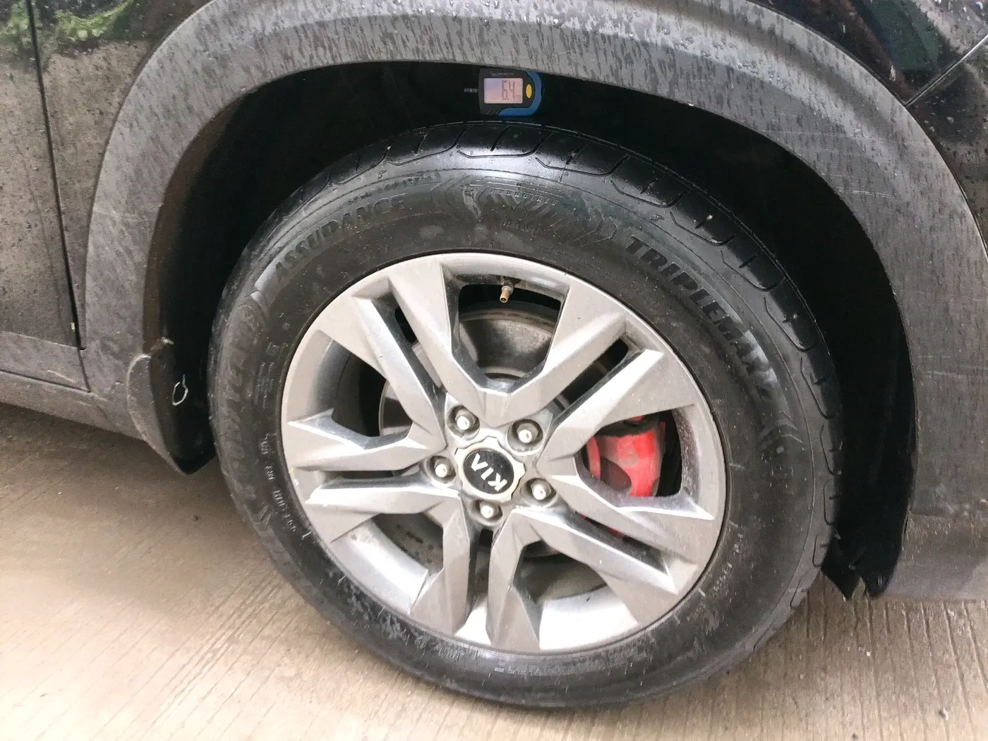 2020 KIA SELTOS HTX IVT 1.5 PETROL, Petrol, Automatic, 829 km, tyre