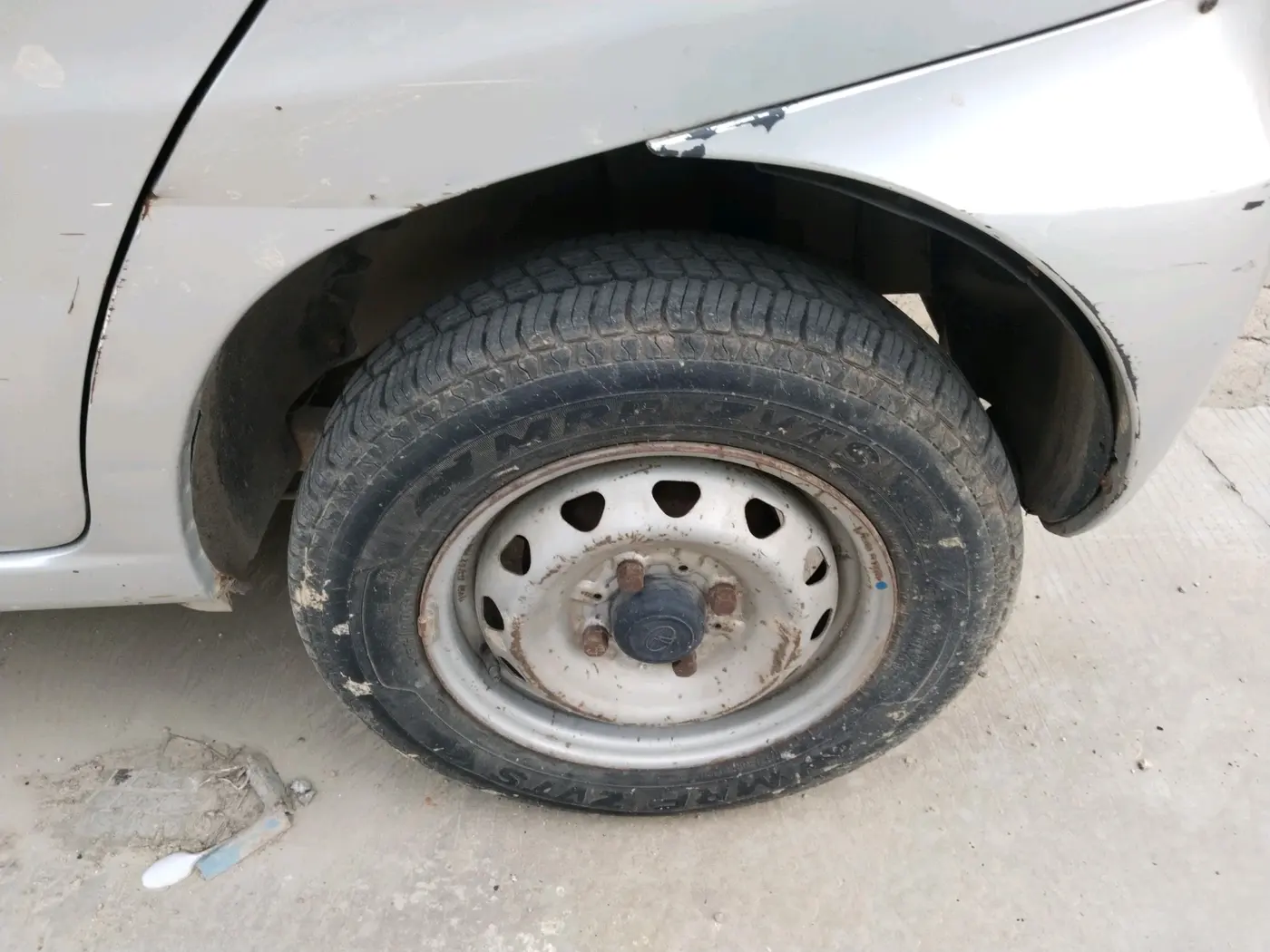 2014 Tata Indica EV2 LS, Diesel, Manual, 2,31,327 km, tyre