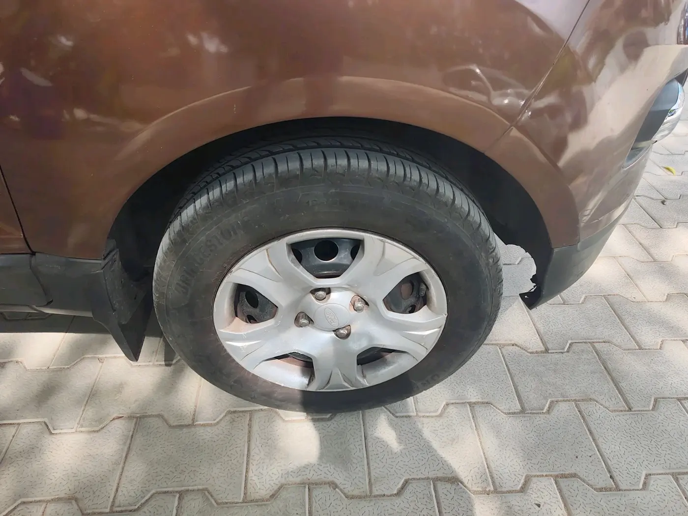 2017 Ford Ecosport TREND+ 1.5L DIESEL, Diesel, Manual, 83,155 km, tyre
