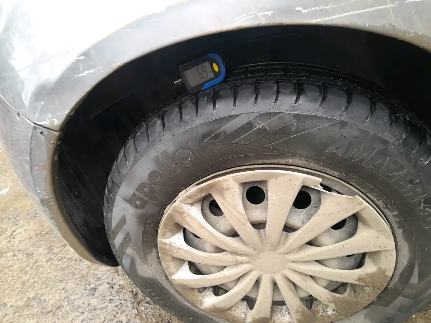 2011 Maruti Ritz VDI, Diesel, Manual, 1,25,882 km, tyre