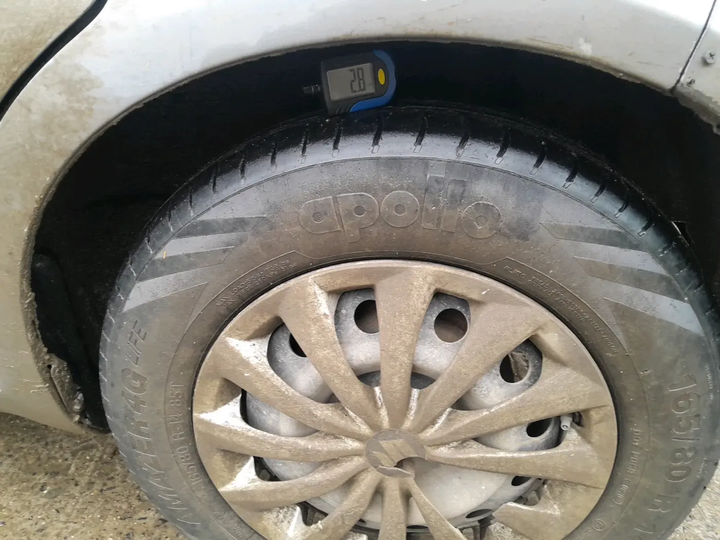 2011 Maruti Ritz VDI, Diesel, Manual, 1,25,882 km, tyre