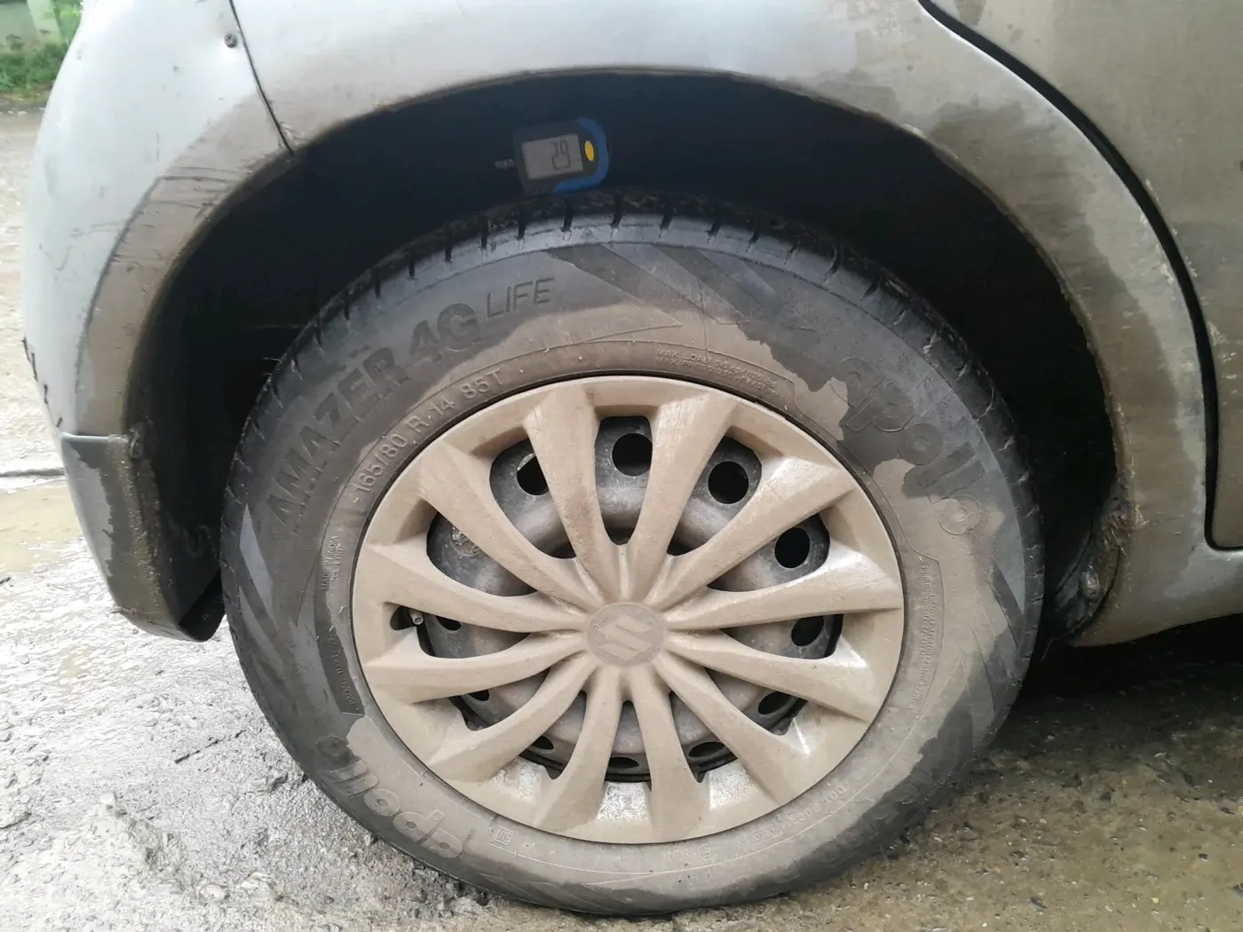 2011 Maruti Ritz VDI, Diesel, Manual, 1,25,882 km, tyre