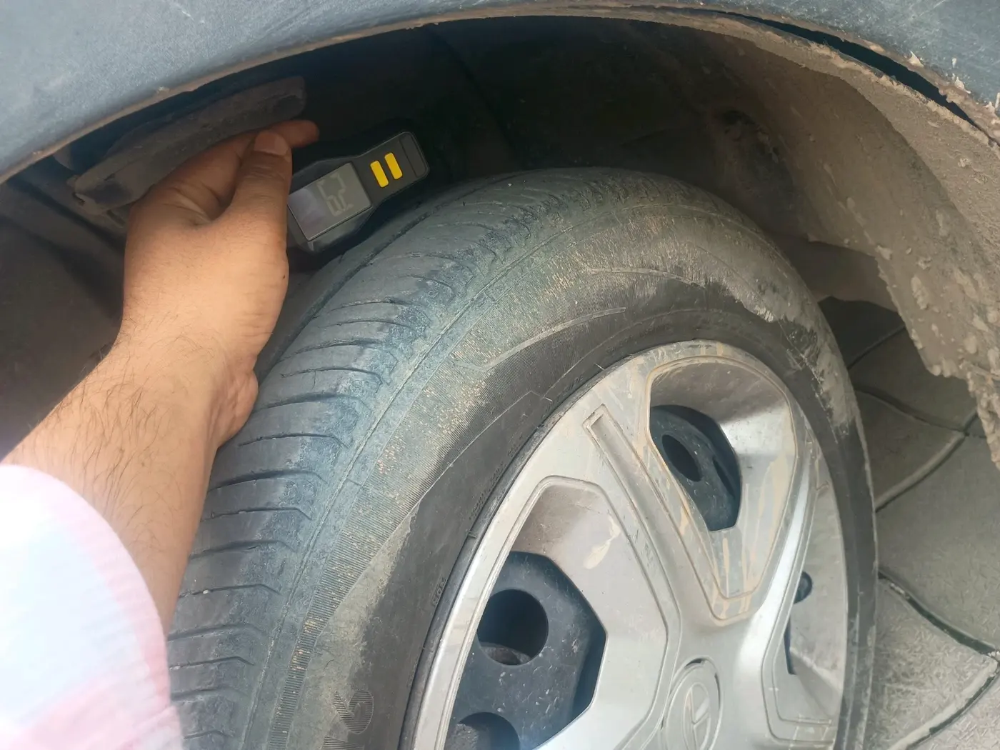 2023 Tata NEXON XMA SUNROOF PETROL, Petrol, Automatic, 65,974 km, tyre