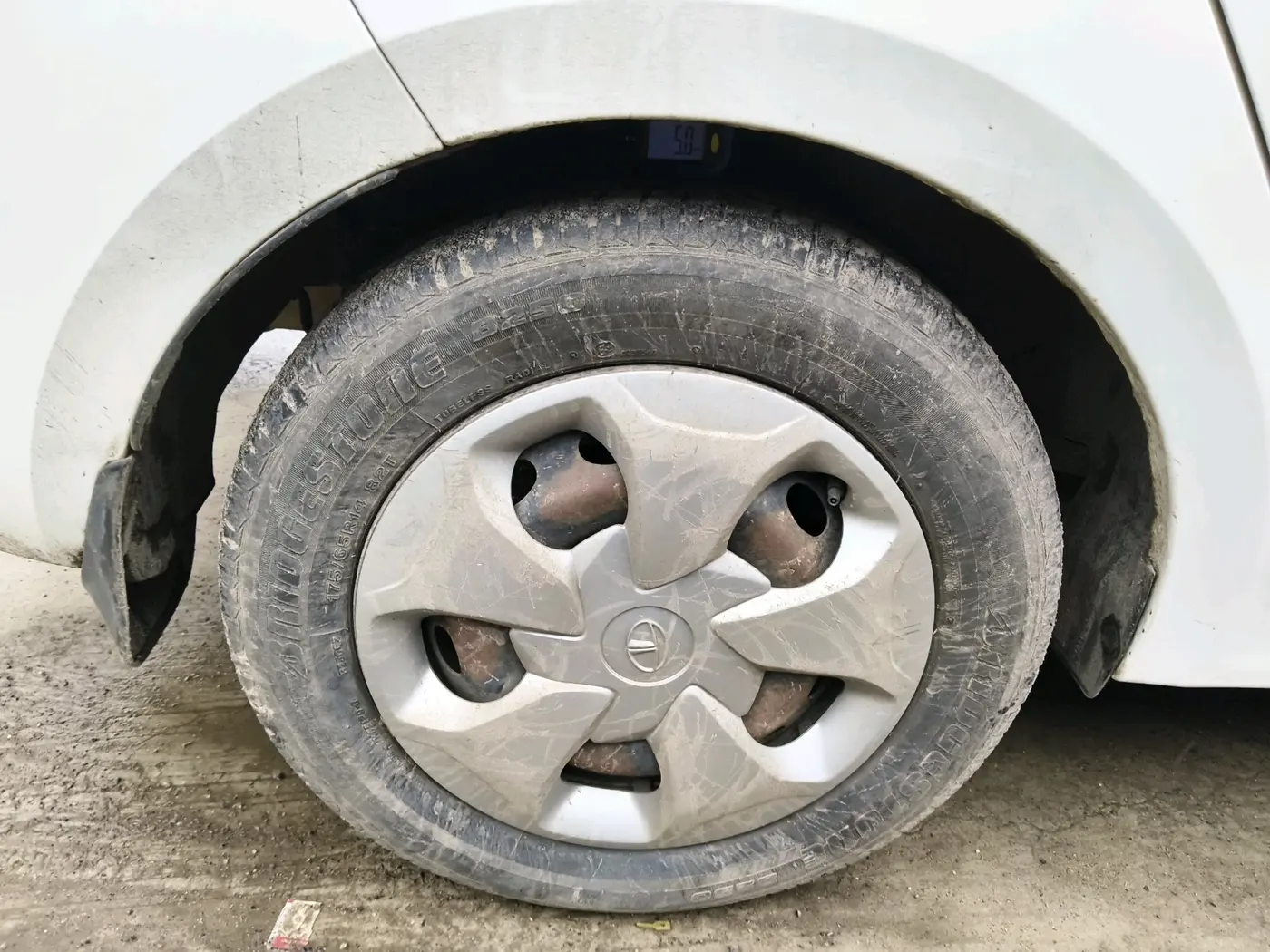 2021 Tata TIGOR XZ PETROL, CNG, Manual, 53,155 km, tyre