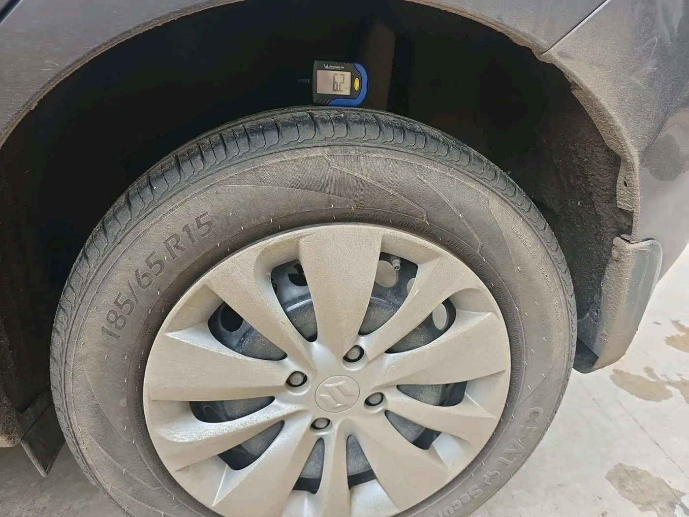 2017 Maruti Baleno DELTA PETROL 1.2, Petrol, Manual, 67,385 km, tyre