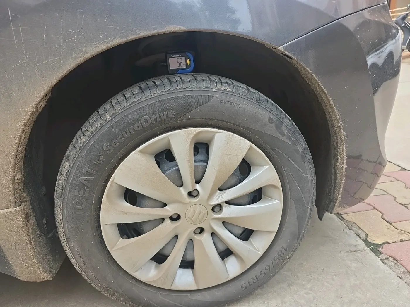 2017 Maruti Baleno DELTA PETROL 1.2, Petrol, Manual, 67,385 km, tyre